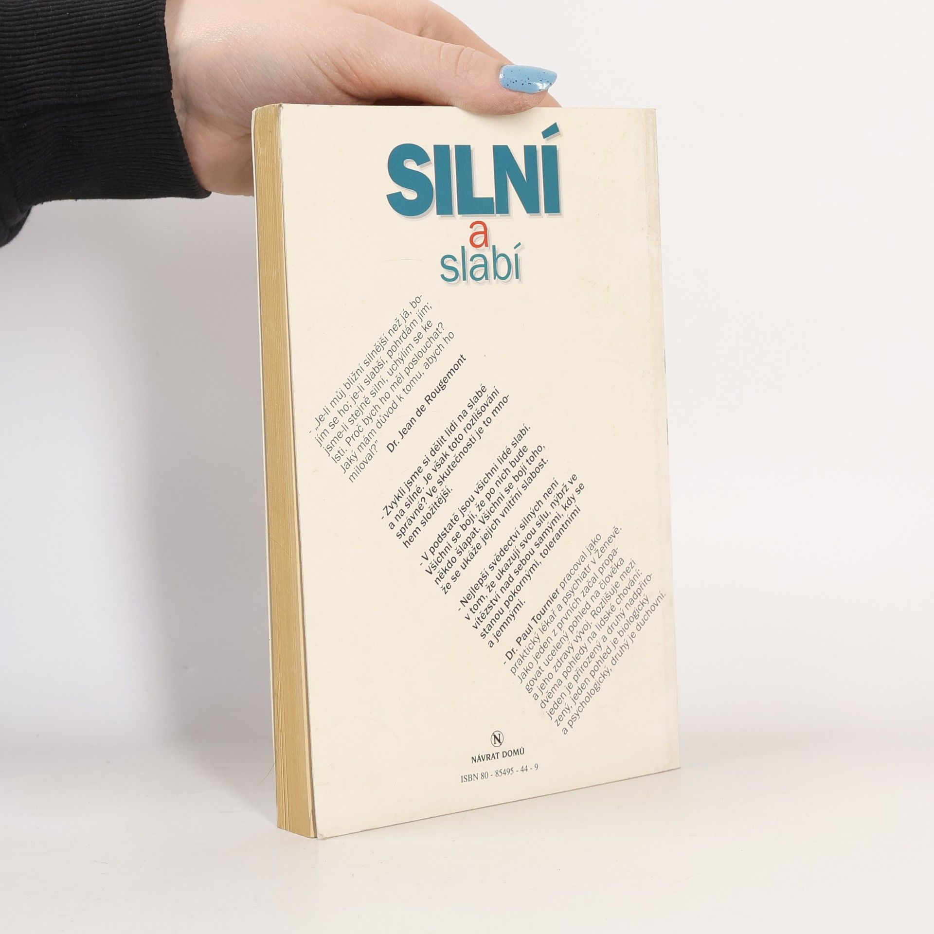 Paul Tournier Silní a slabí