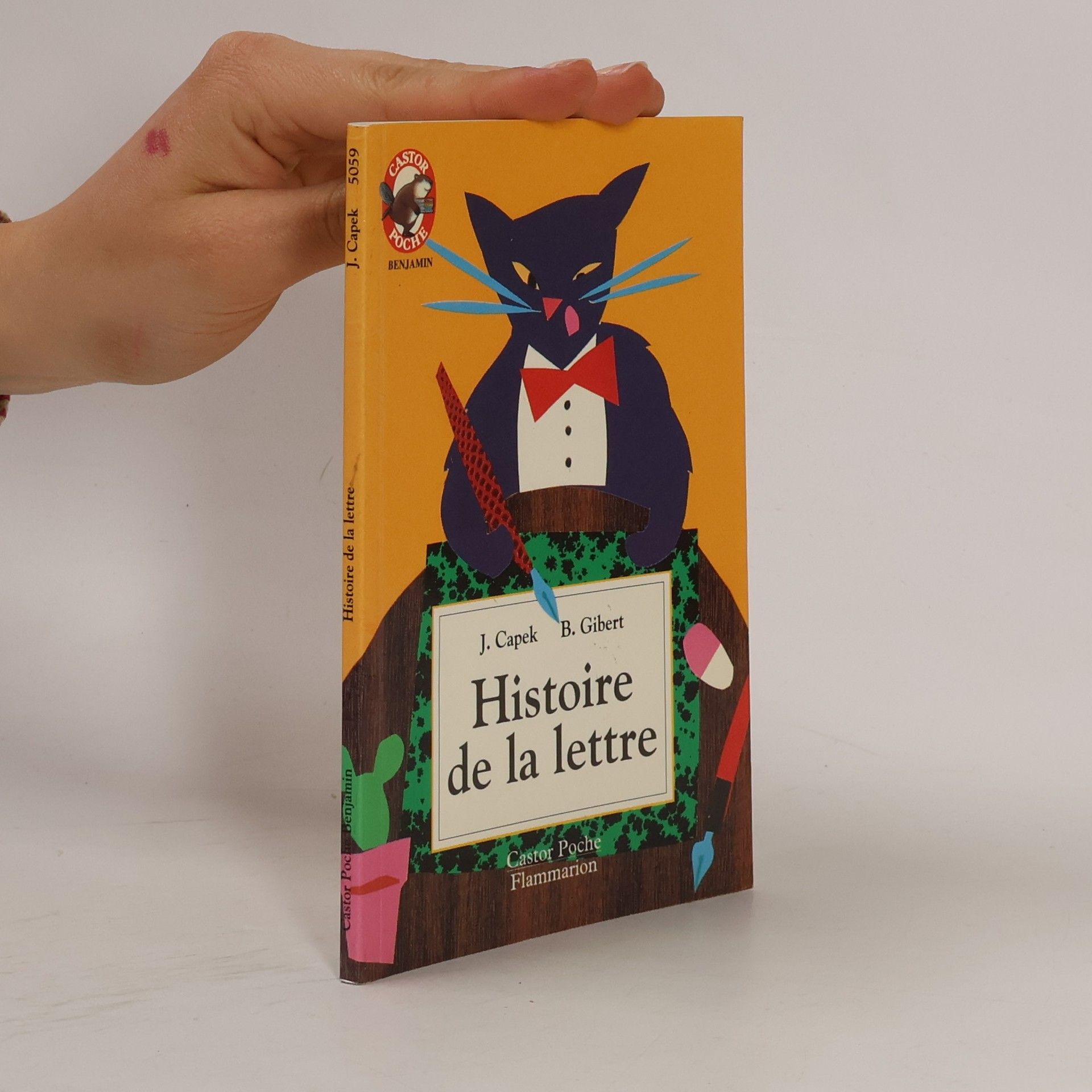 Bruno Gibert Castor Poche Benjamin - 5059: Histoire de la lettre