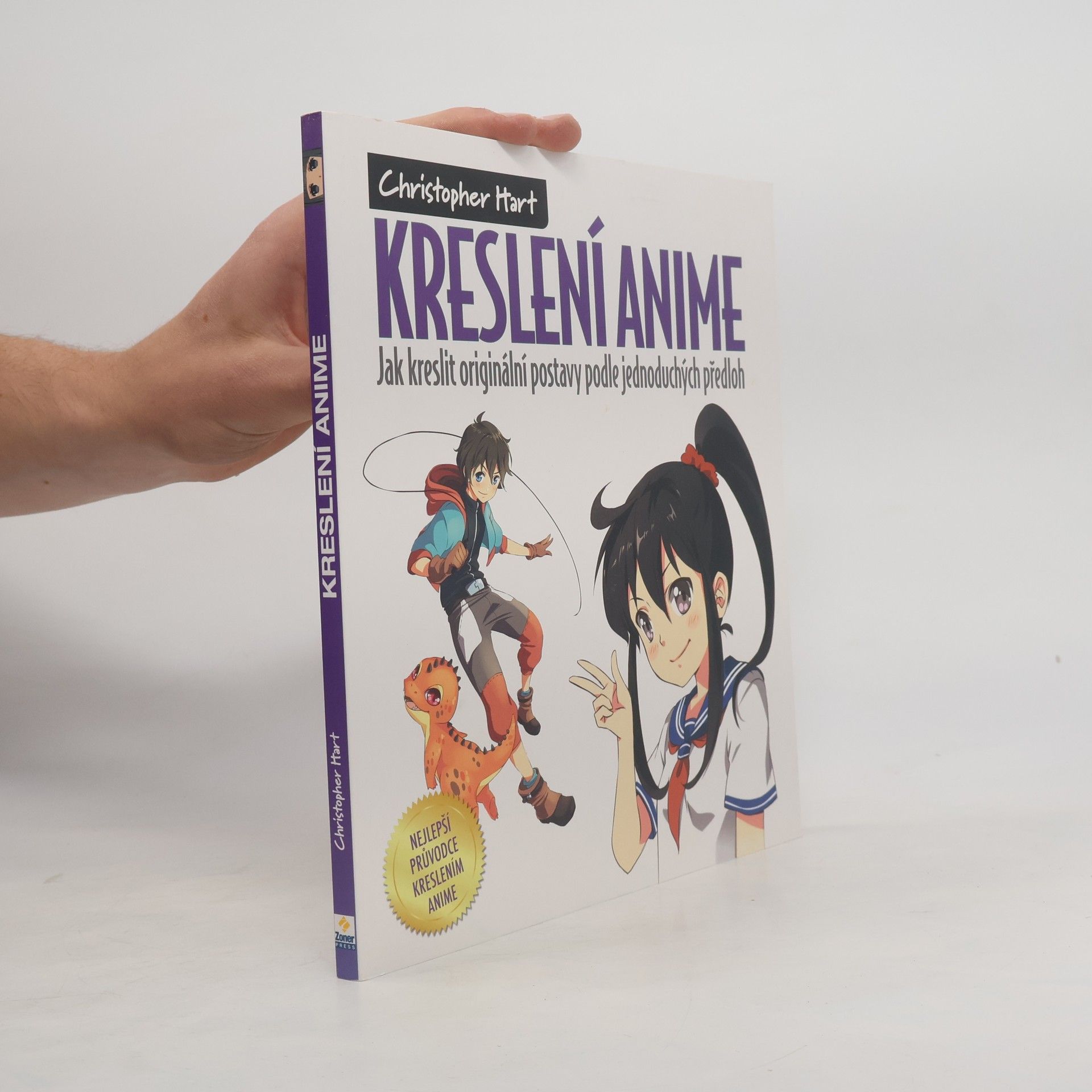 Christopher Hart Kreslení Anime: Jak kreslit originální postavy podle jednoduchých předloh