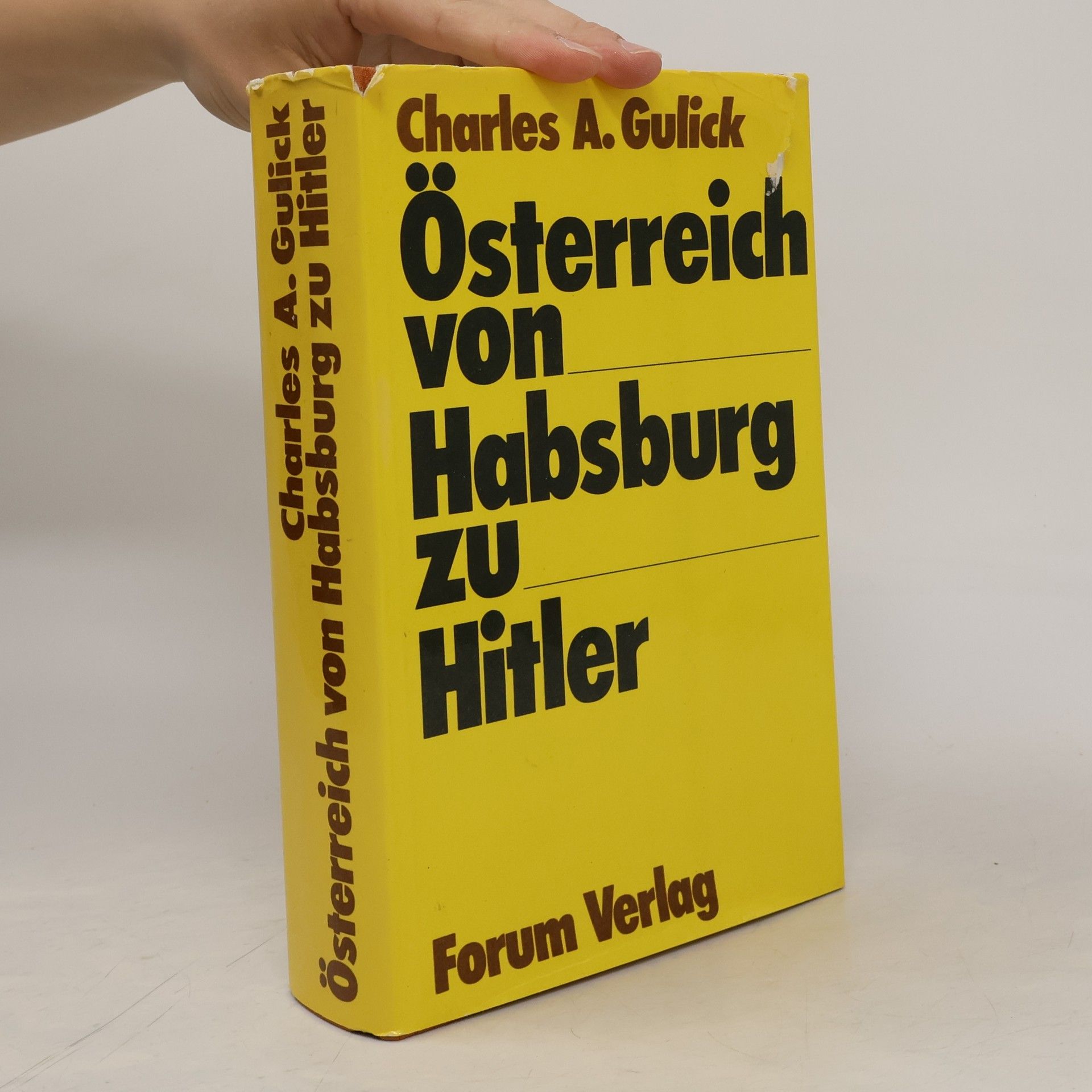 Österreich von Habsburg zu Hitler