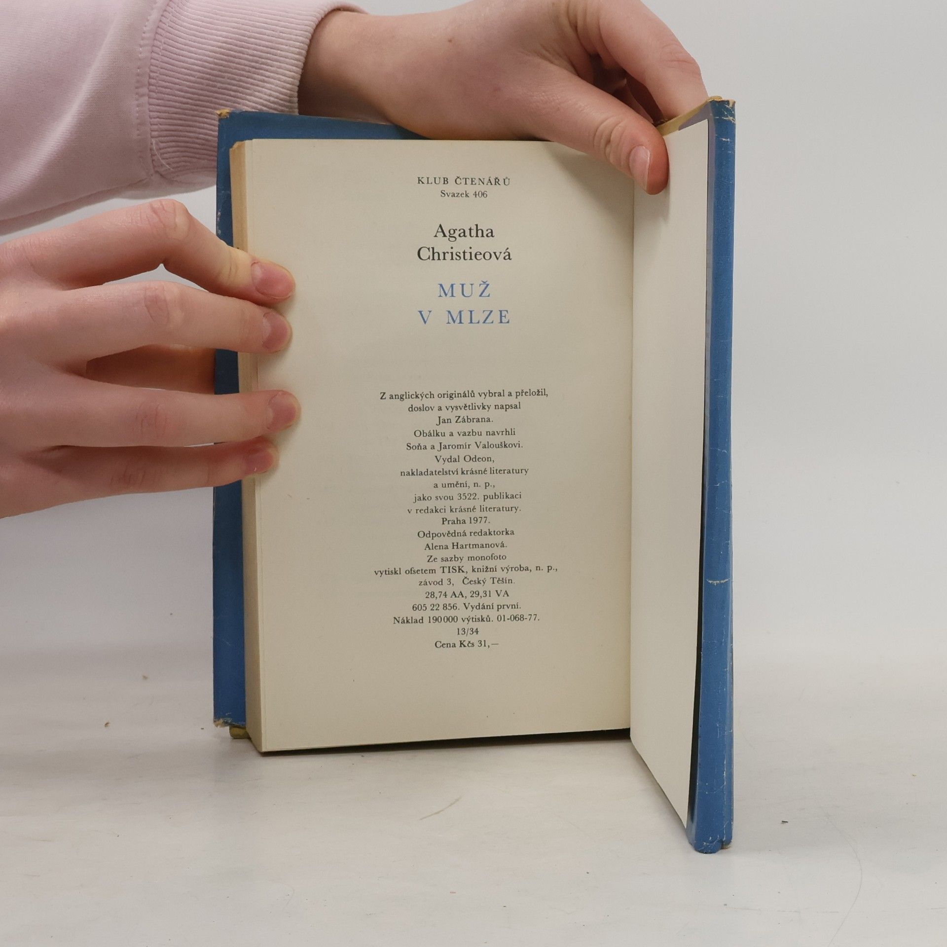 Agatha Christie Muž v mlze