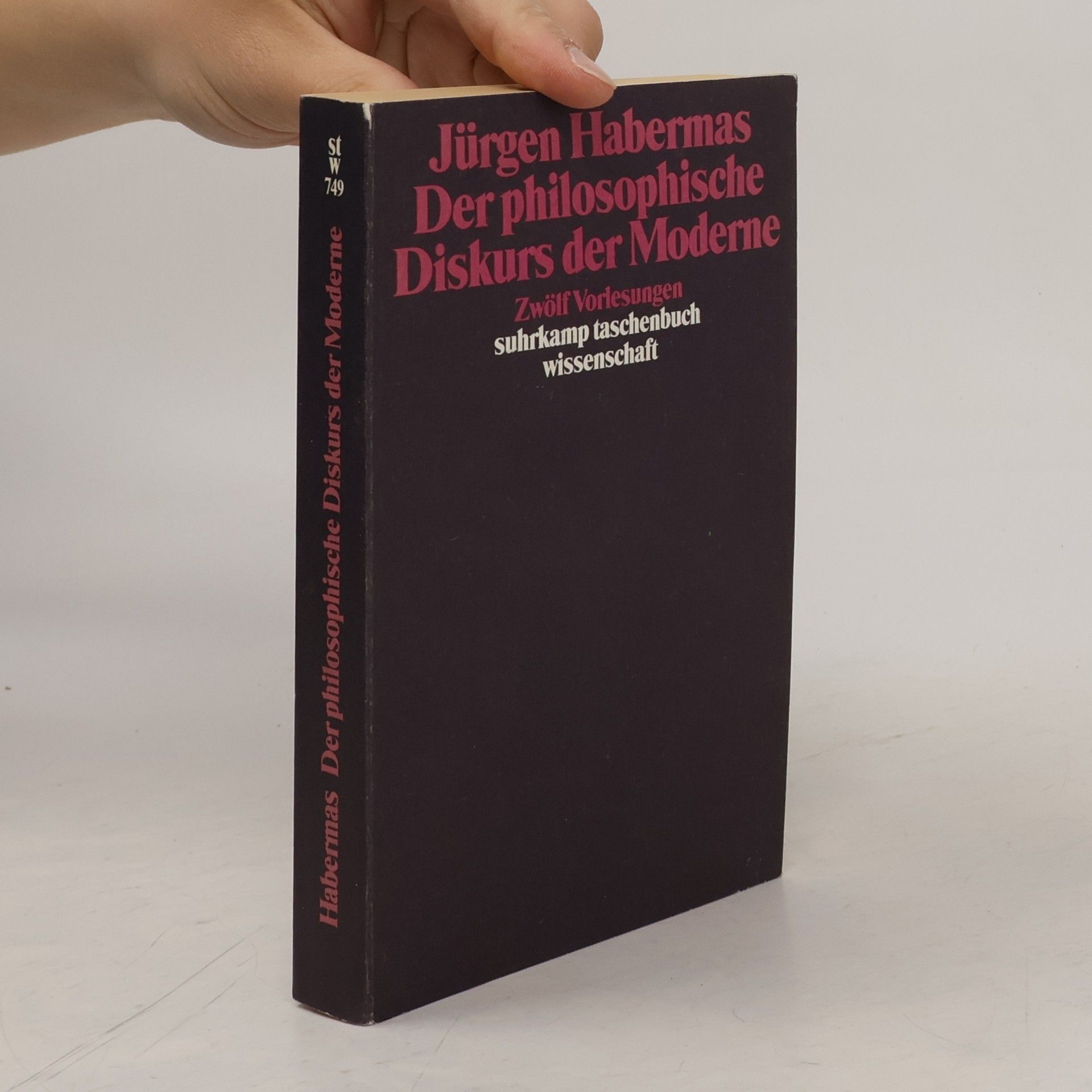 Jürgen Habermas Der philosophische Diskurs der Moderne