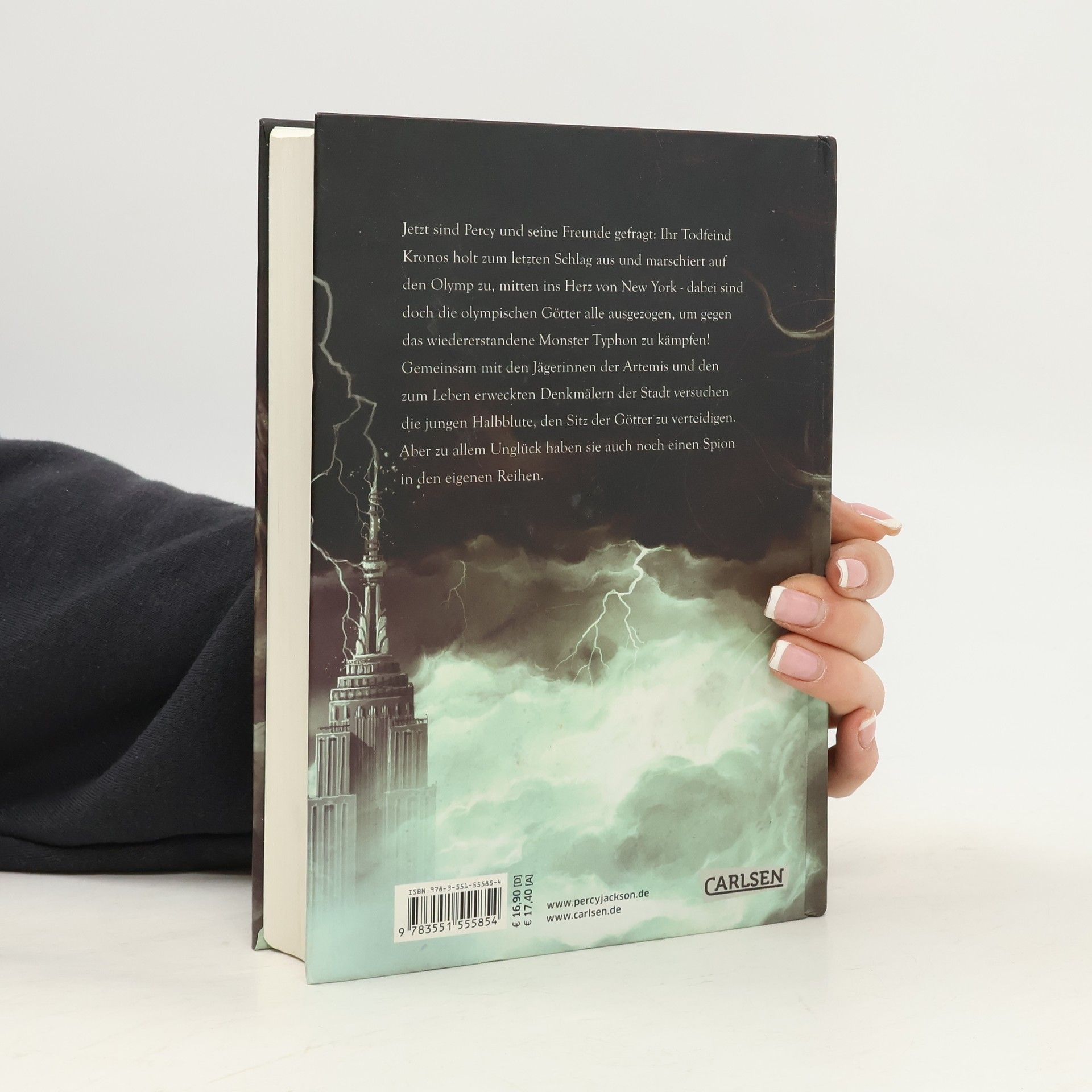 Rick Riordan Percy Jackson - Die letzte Göttin