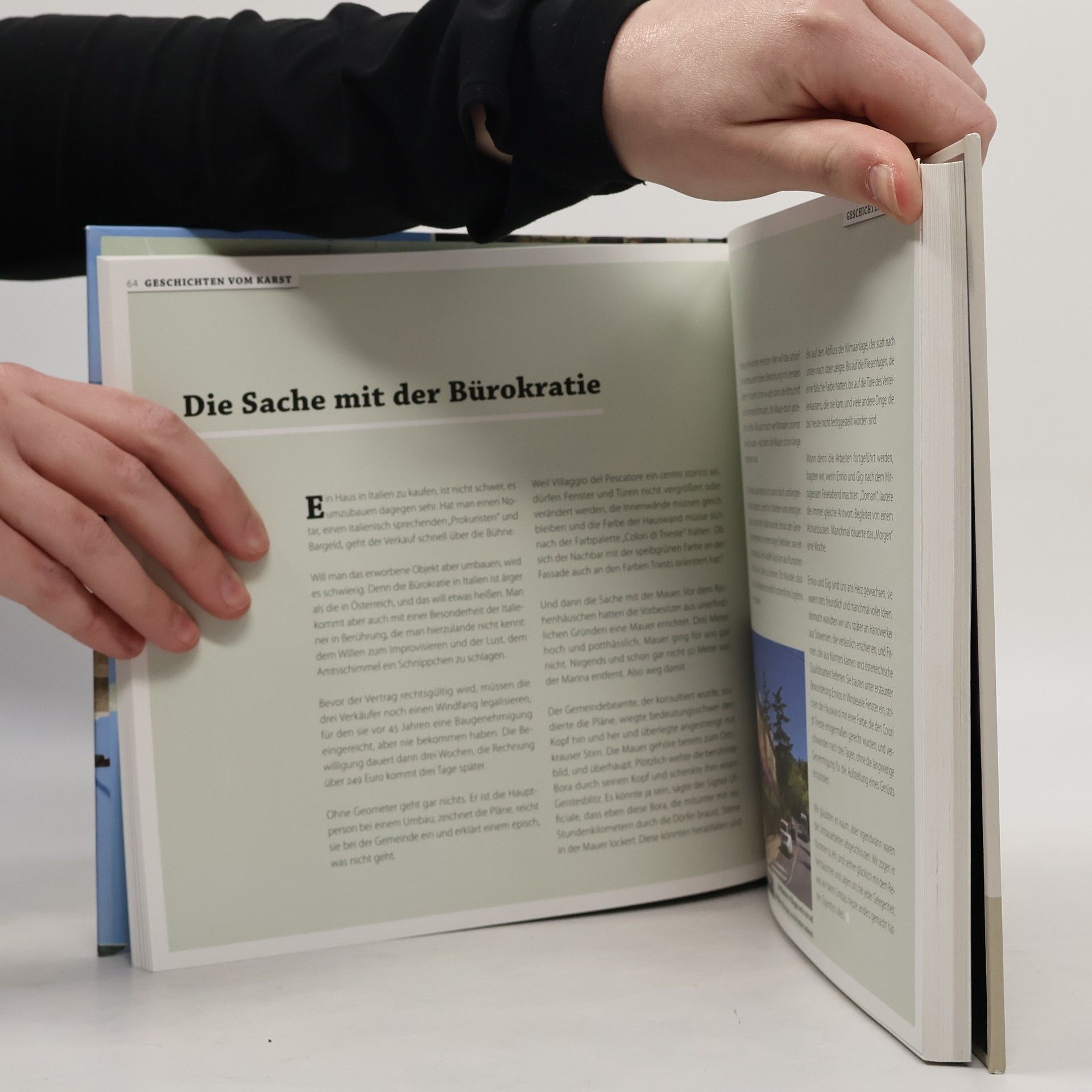 Elisabeth Tschernitz Berger Genießen im Karst