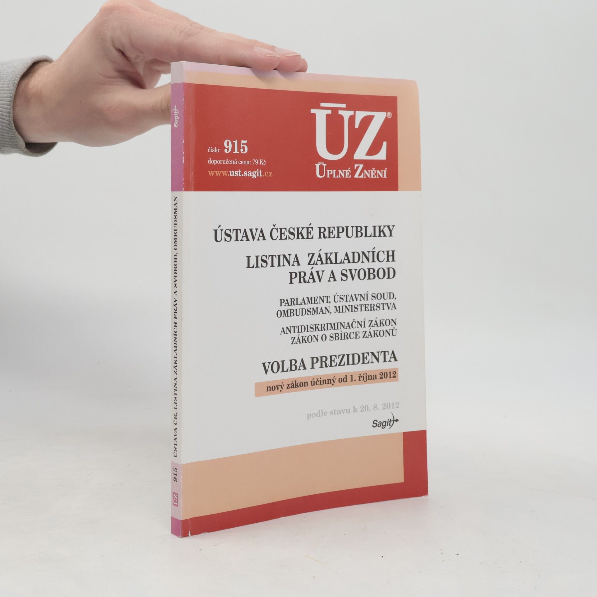 Auteurscollectief ÚZ 915 - Ústava České republiky, Listina základních práv a svobod, Volba prezidenta