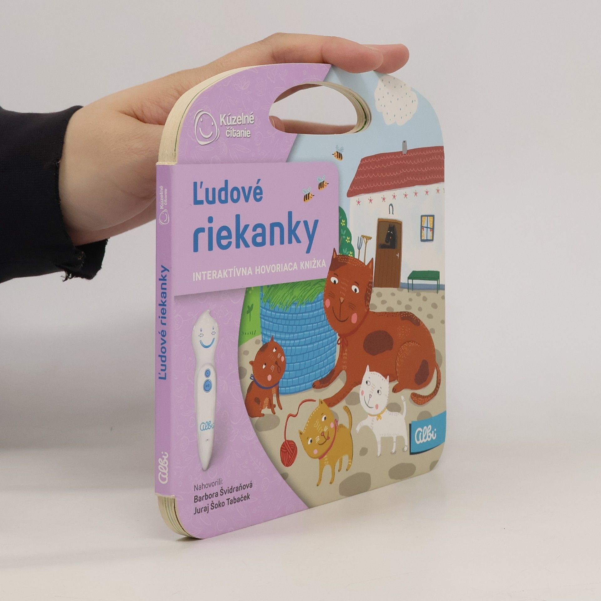 L'udové riekanky: interaktívna hovoriaca knižka
