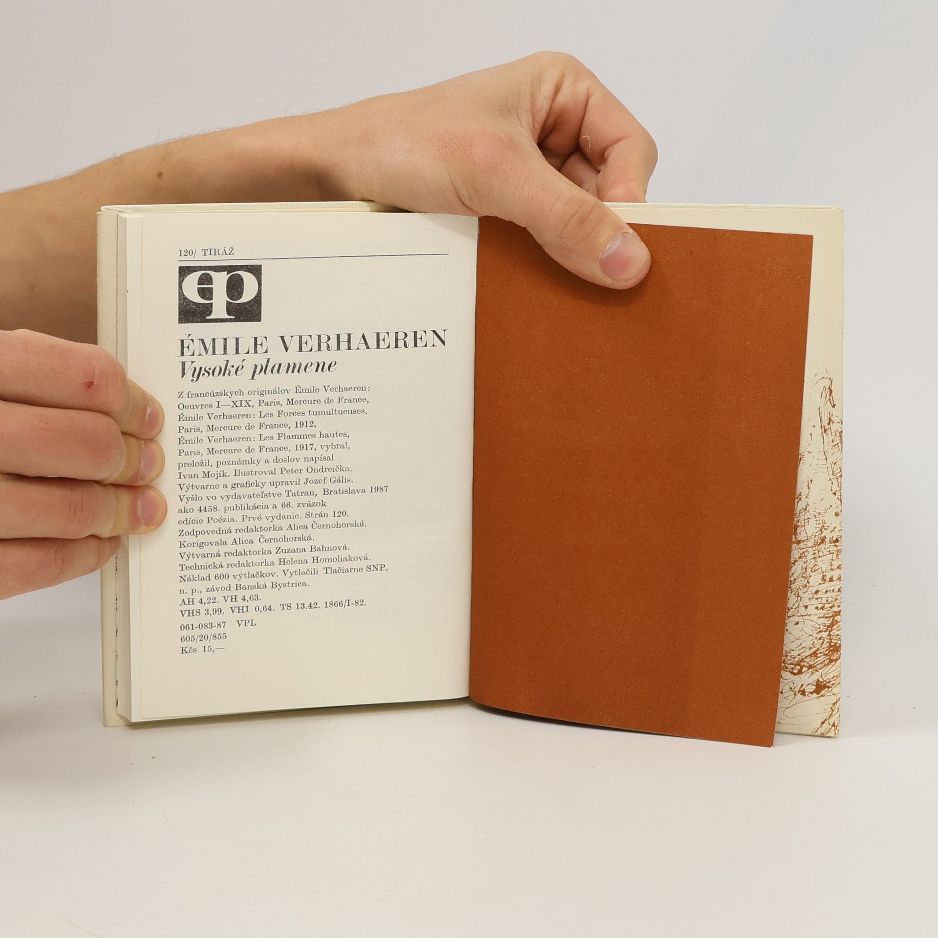 Émile Verhaeren Vysoké plamene