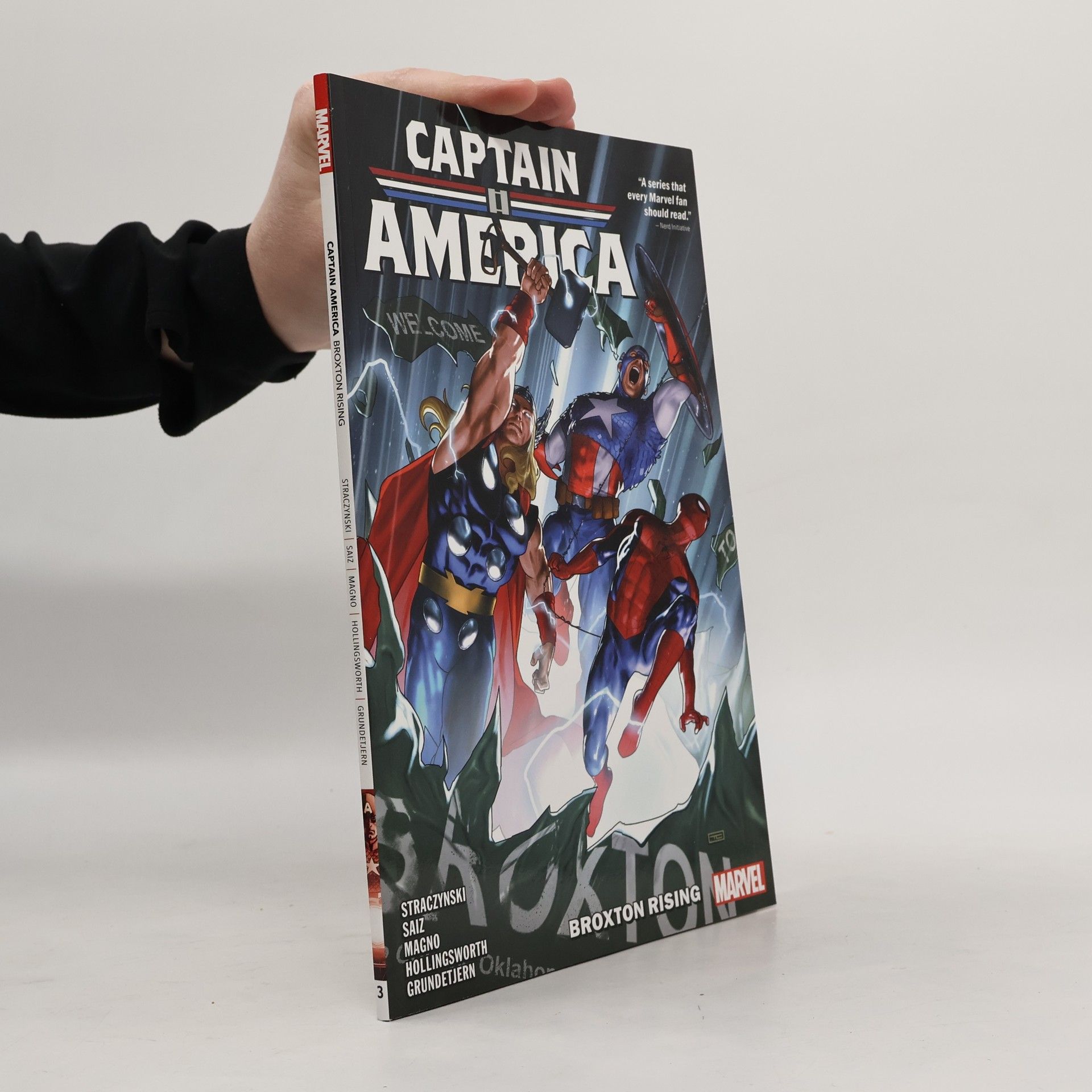 Captain America by J. Michael Straczynski Vol. 3: Broxton Rising