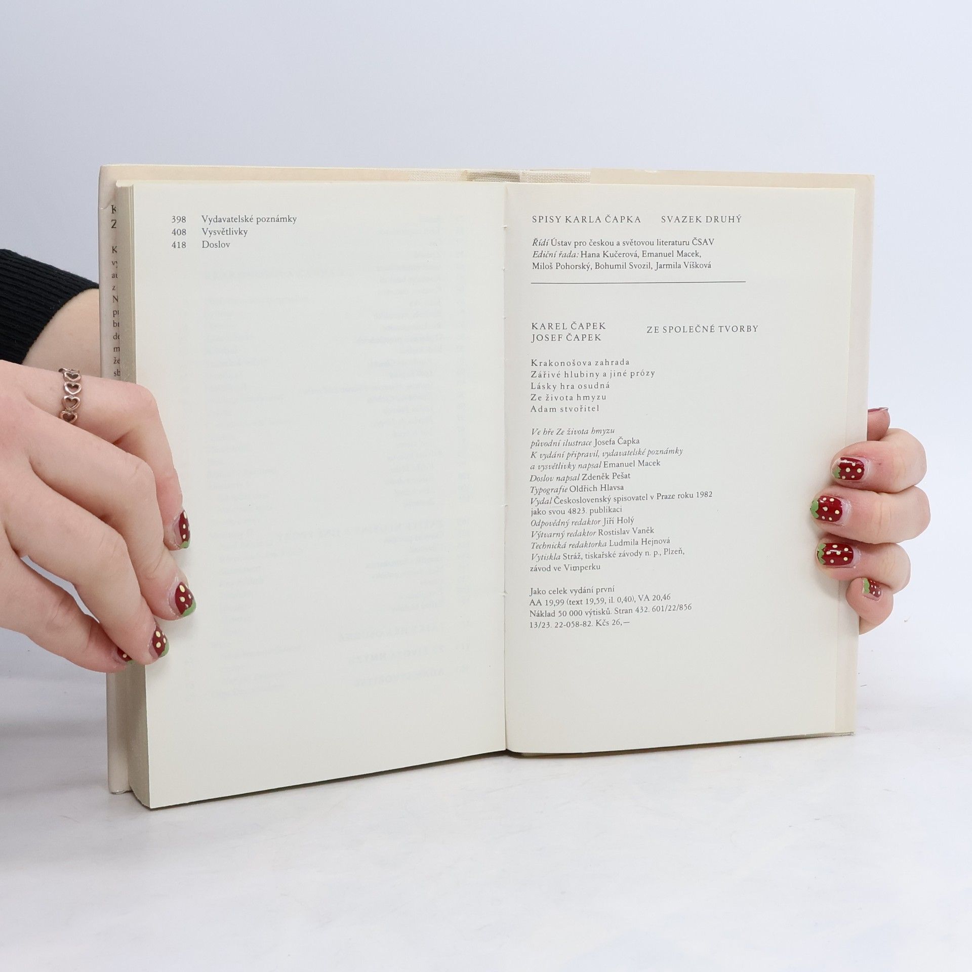 Karel Čapek Spisy II. Ze společné tvorby
