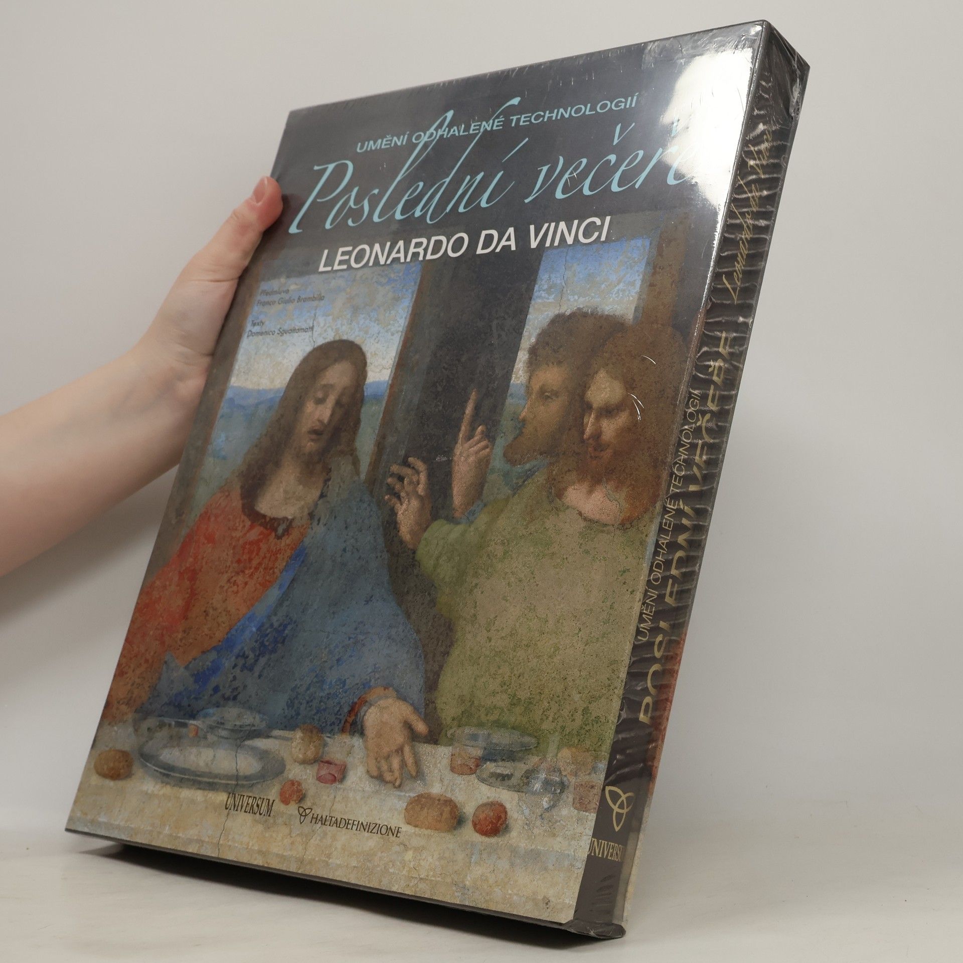 Domenico Sguaitamatti Poslední večeře, Leonardo Da Vinci. Mistrovské dílo odhalené díky moderním technologiím