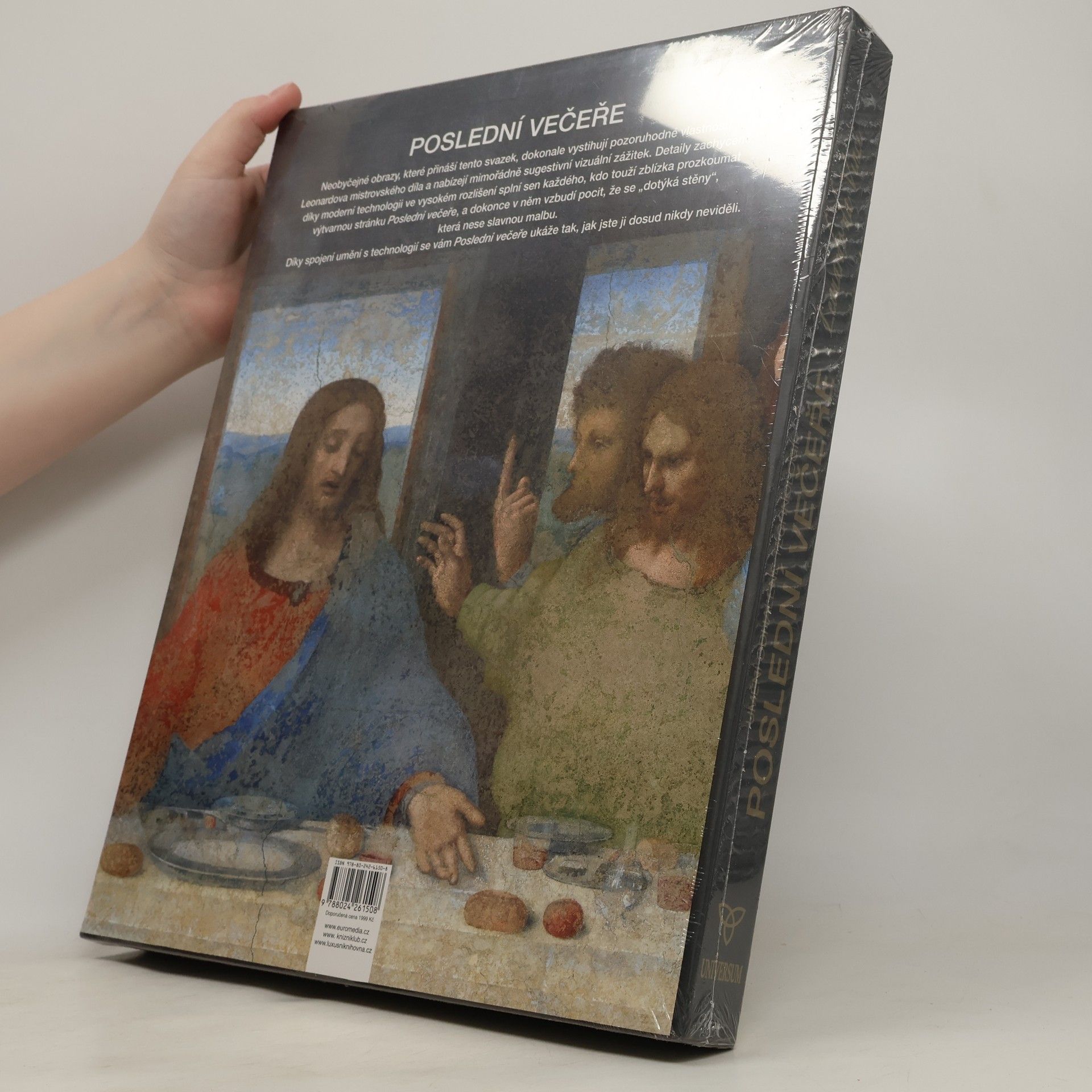 Domenico Sguaitamatti Poslední večeře, Leonardo Da Vinci. Mistrovské dílo odhalené díky moderním technologiím