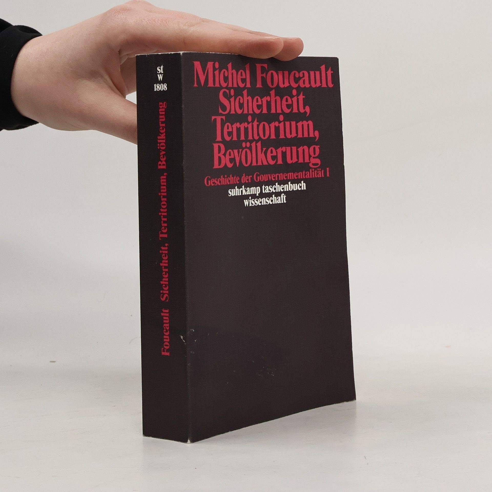 Michel Foucault Geschichte der Gouvernementalität 1