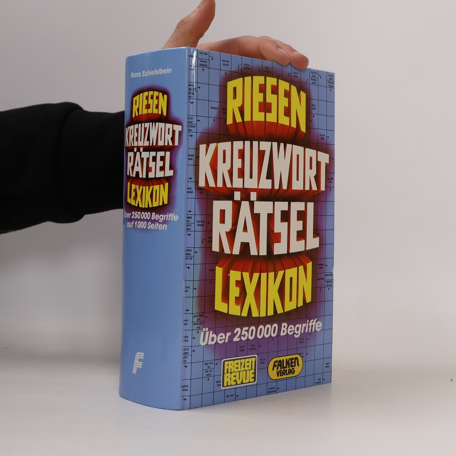 Hans Schiefelbein Riesen-Kreuzwort-Rätsel-Lexikon