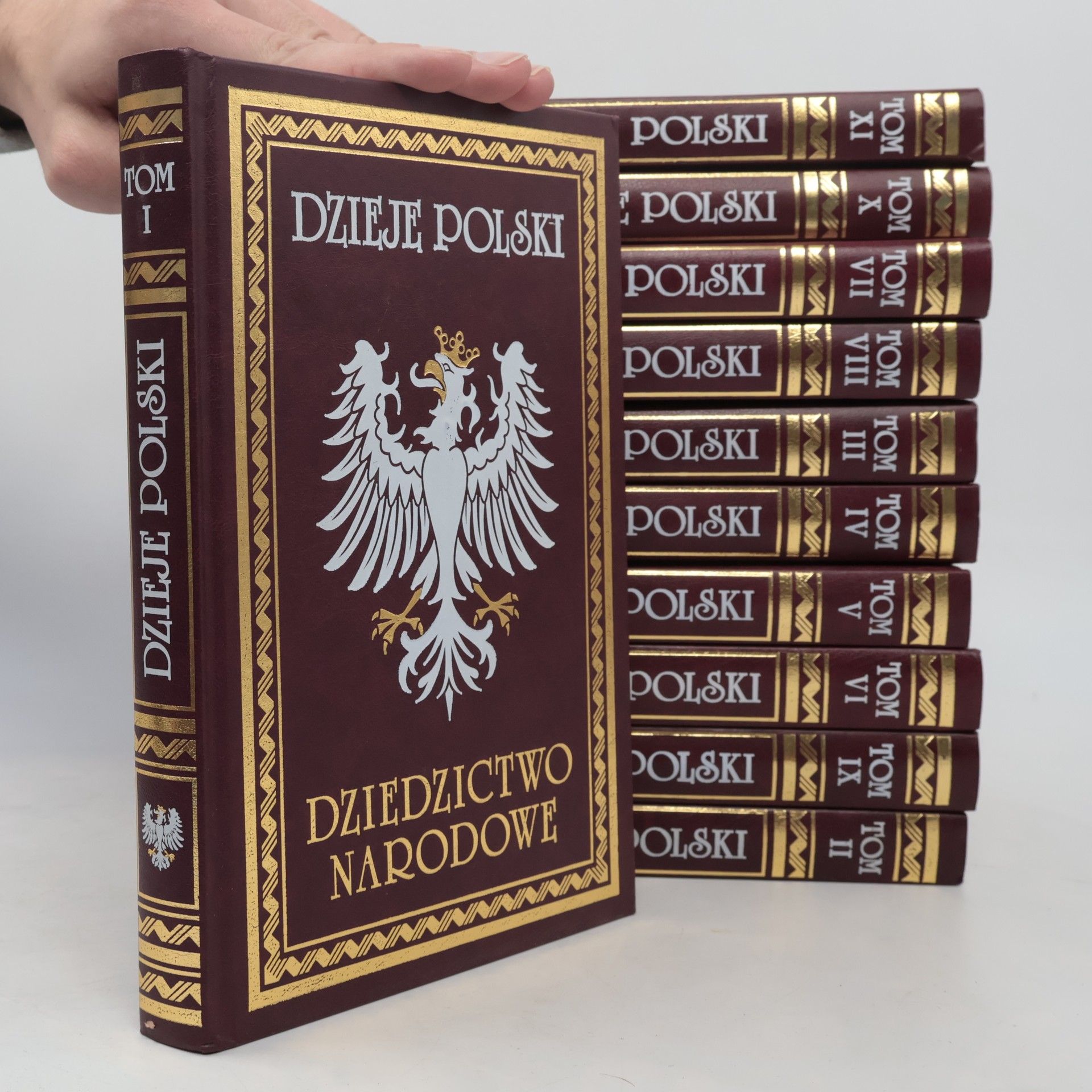 August Sokołowski Dzieje Polski. Tom I.-XI.
