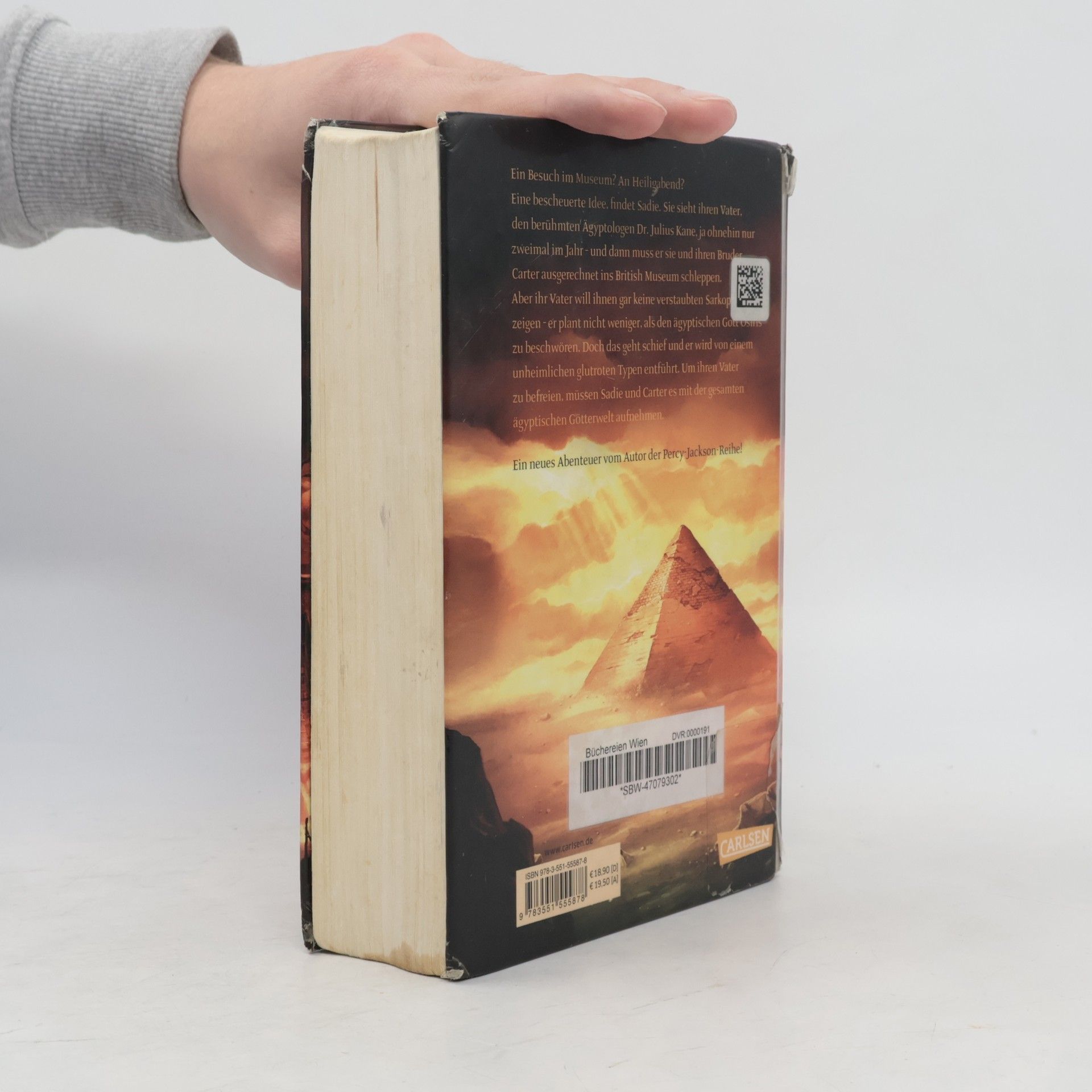 Rick Riordan Die Kane-Chroniken 1. Die rote Pyramide