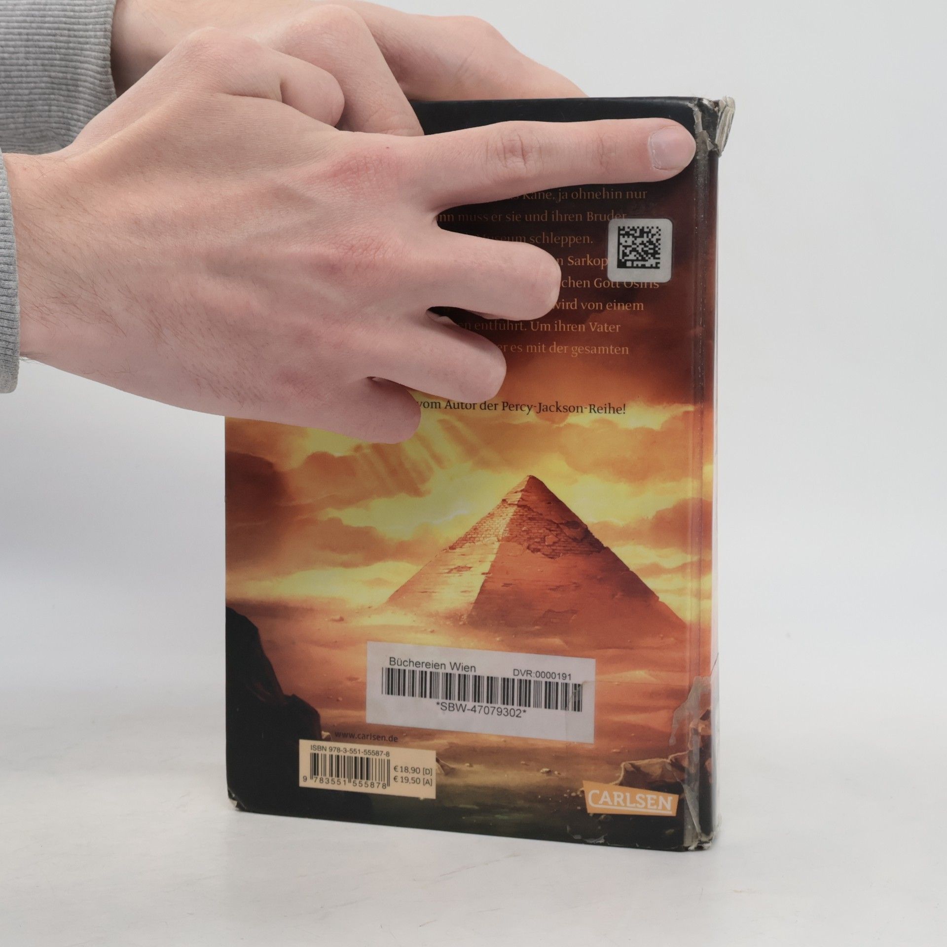Rick Riordan Die Kane-Chroniken 1. Die rote Pyramide