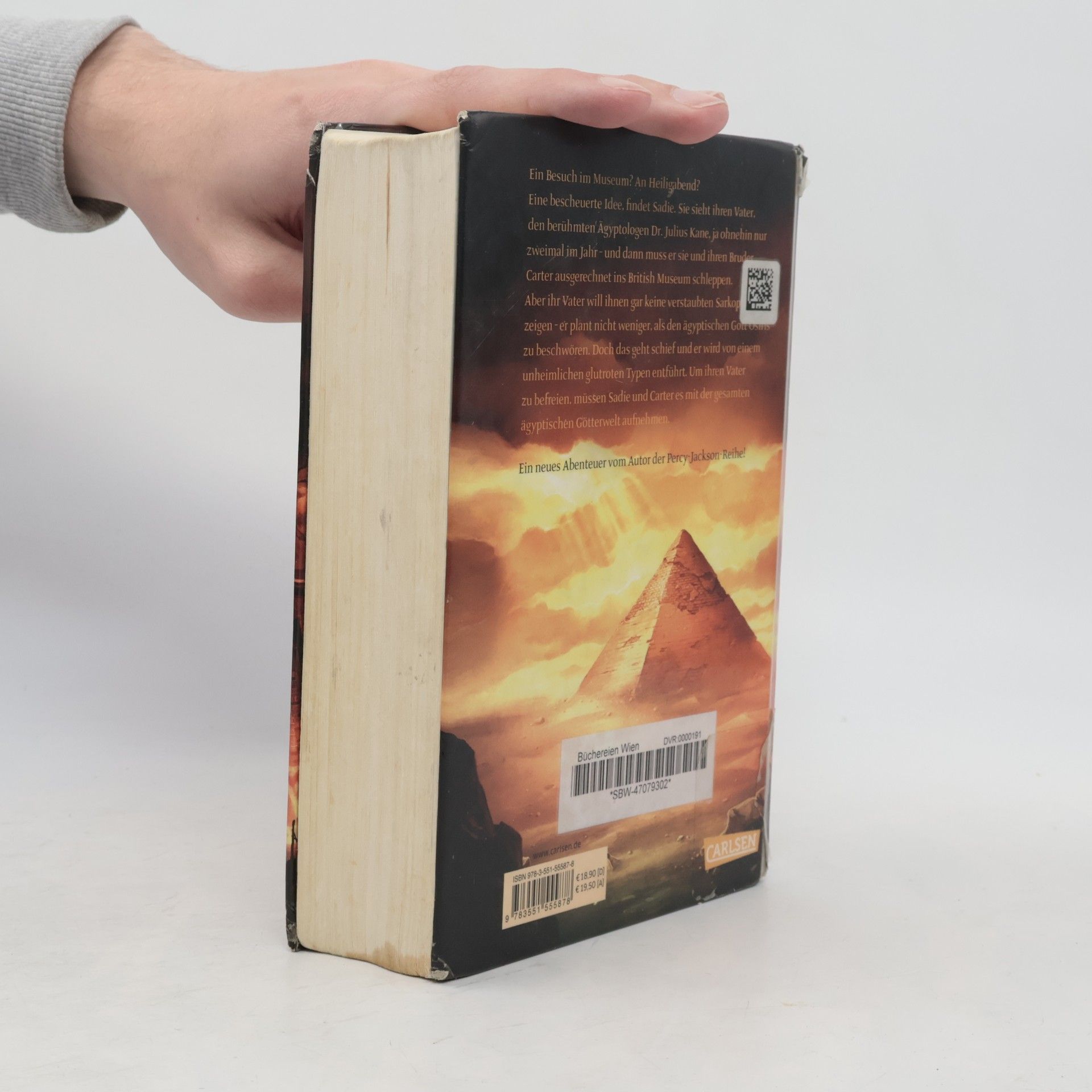 Rick Riordan Die Kane-Chroniken 1. Die rote Pyramide