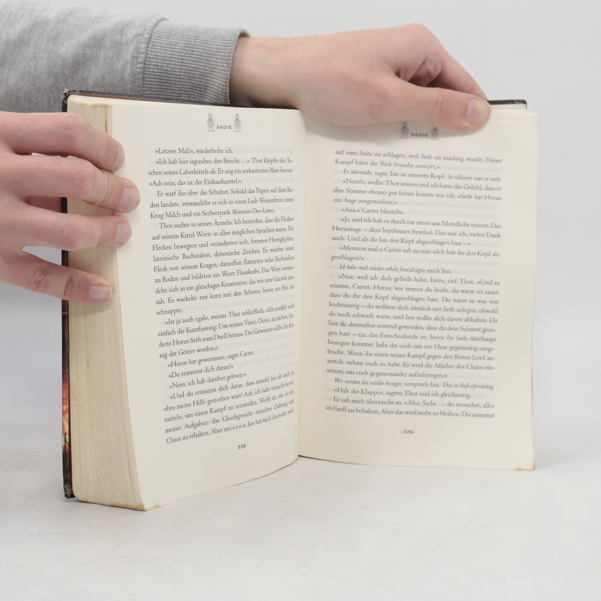 Rick Riordan Die Kane-Chroniken 1. Die rote Pyramide