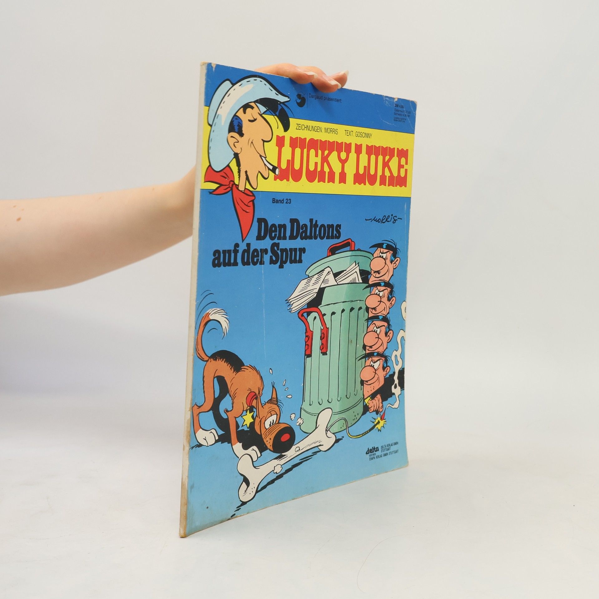 Morris Lucky Luke 23. Den Daltons auf der Spur