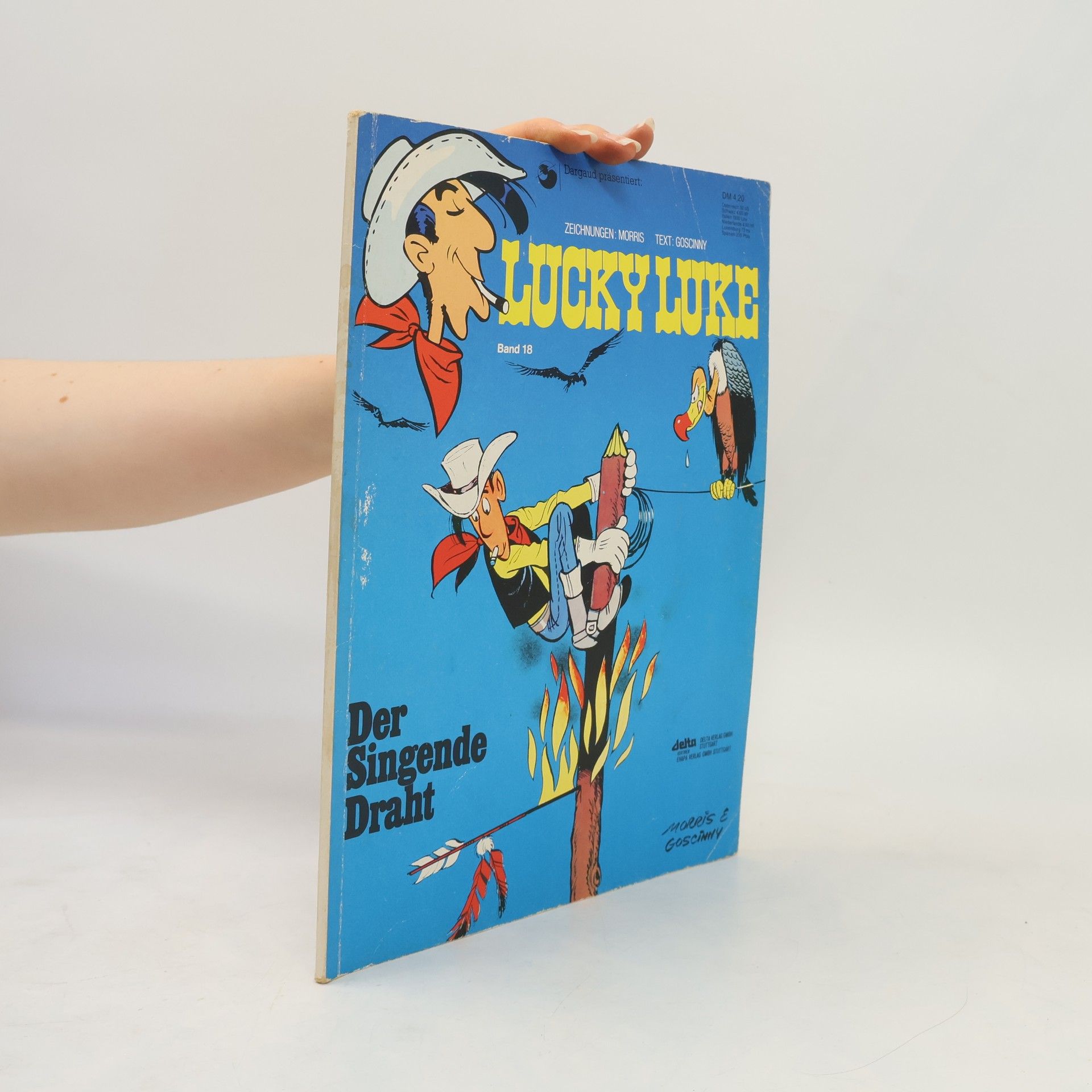 René Goscinny Lucky Luke 18.: Der singed Draht