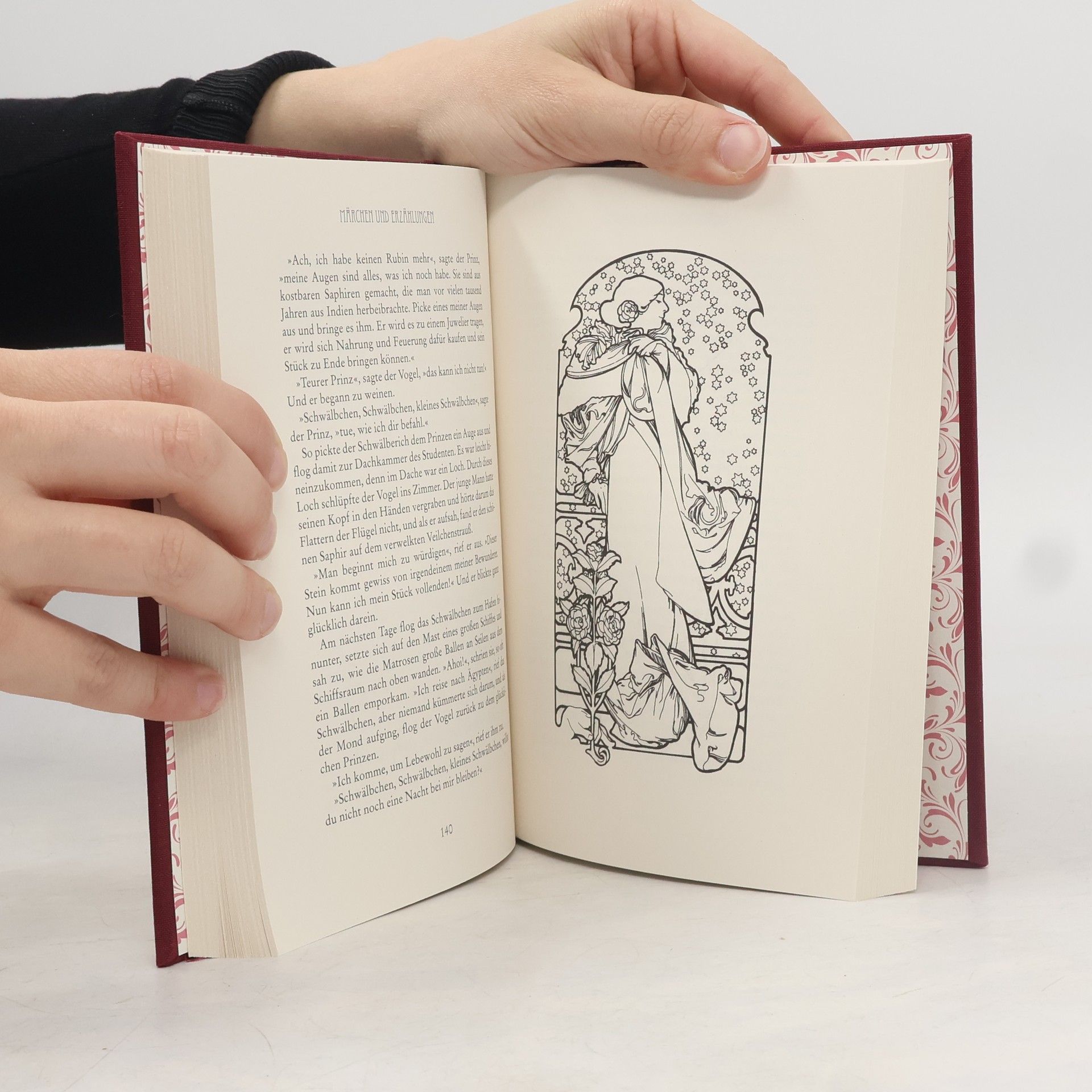 Oscar Wilde Märchen und Erzählungen: mit Illustrationen von Aubrey Beardsley und Alfons Mucha