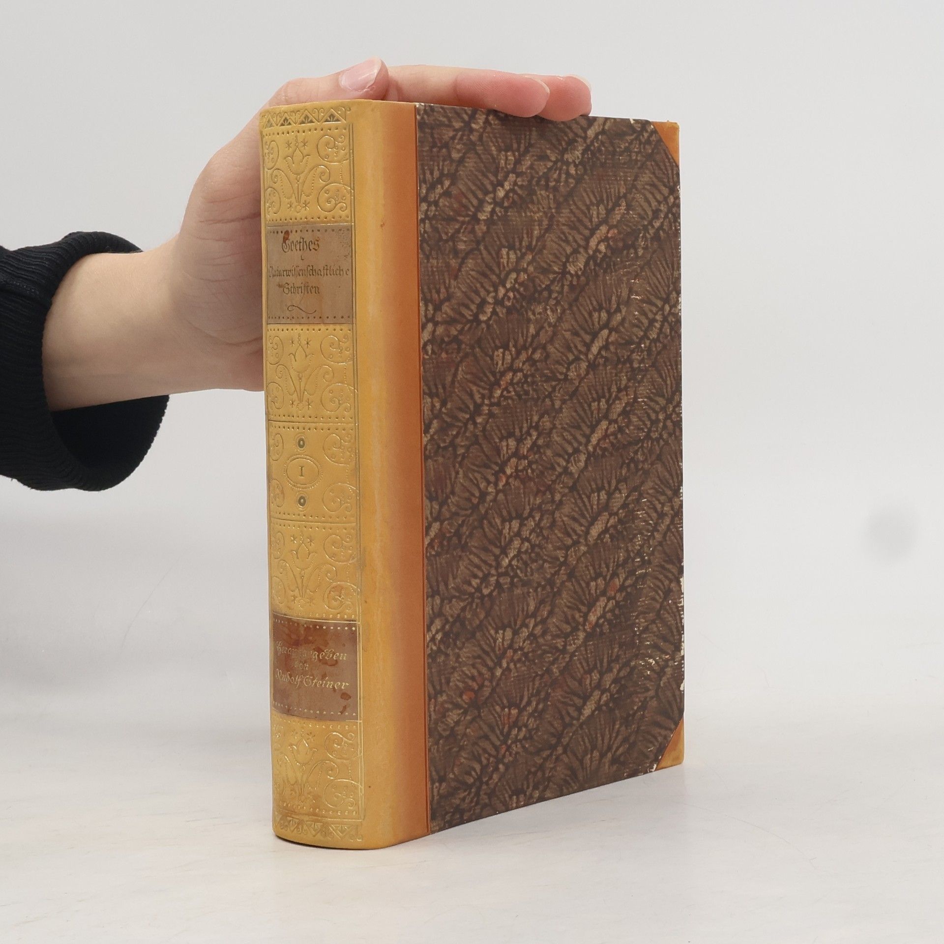 Rudolf Steiner Goethes Naturwissenschaftliche Schriften 1