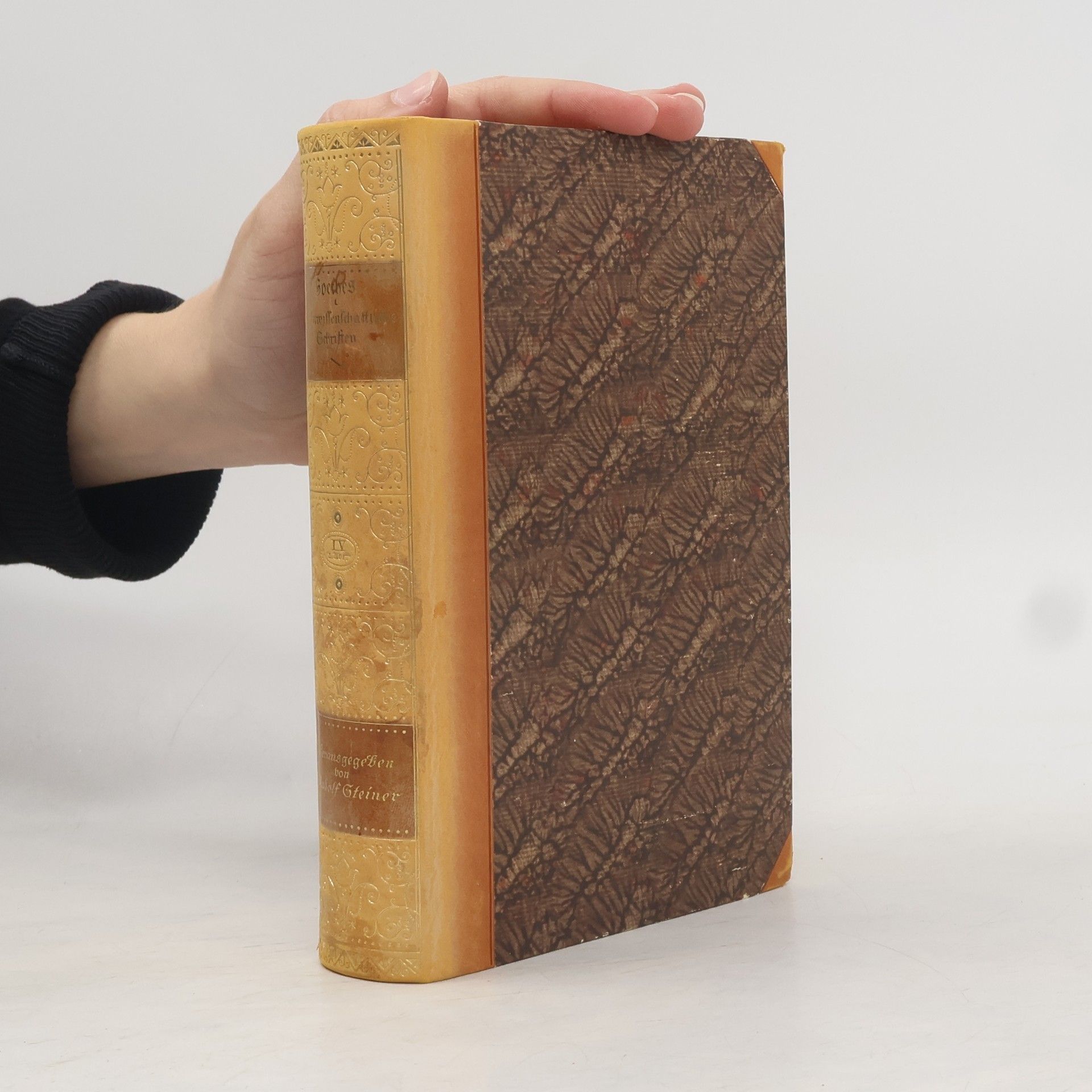 Rudolf Steiner Goethes Naturwissenschaftliche Schriften 4