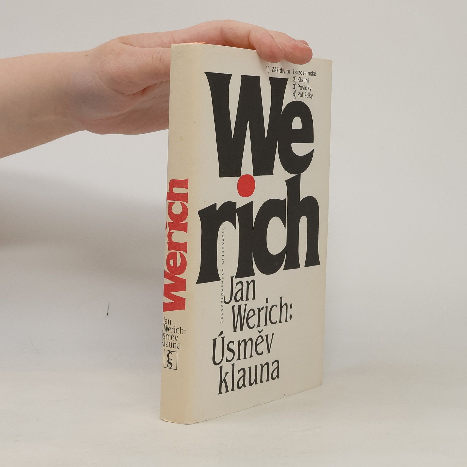 Jan Werich Úsměv klauna