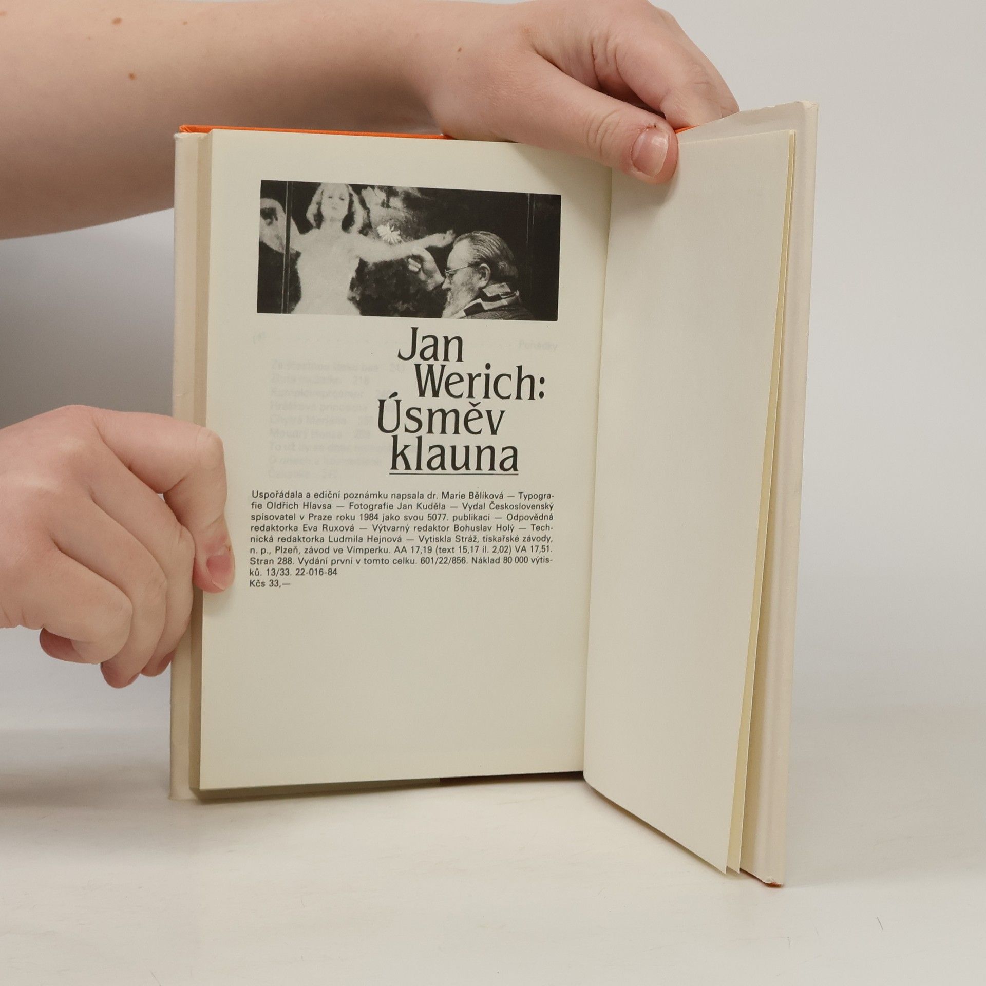 Jan Werich Úsměv klauna