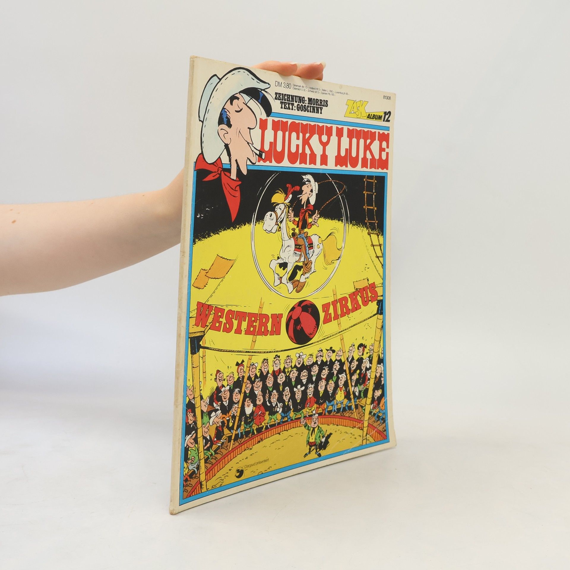 René Goscinny Lucky Luke Album 12. Western Zirkus