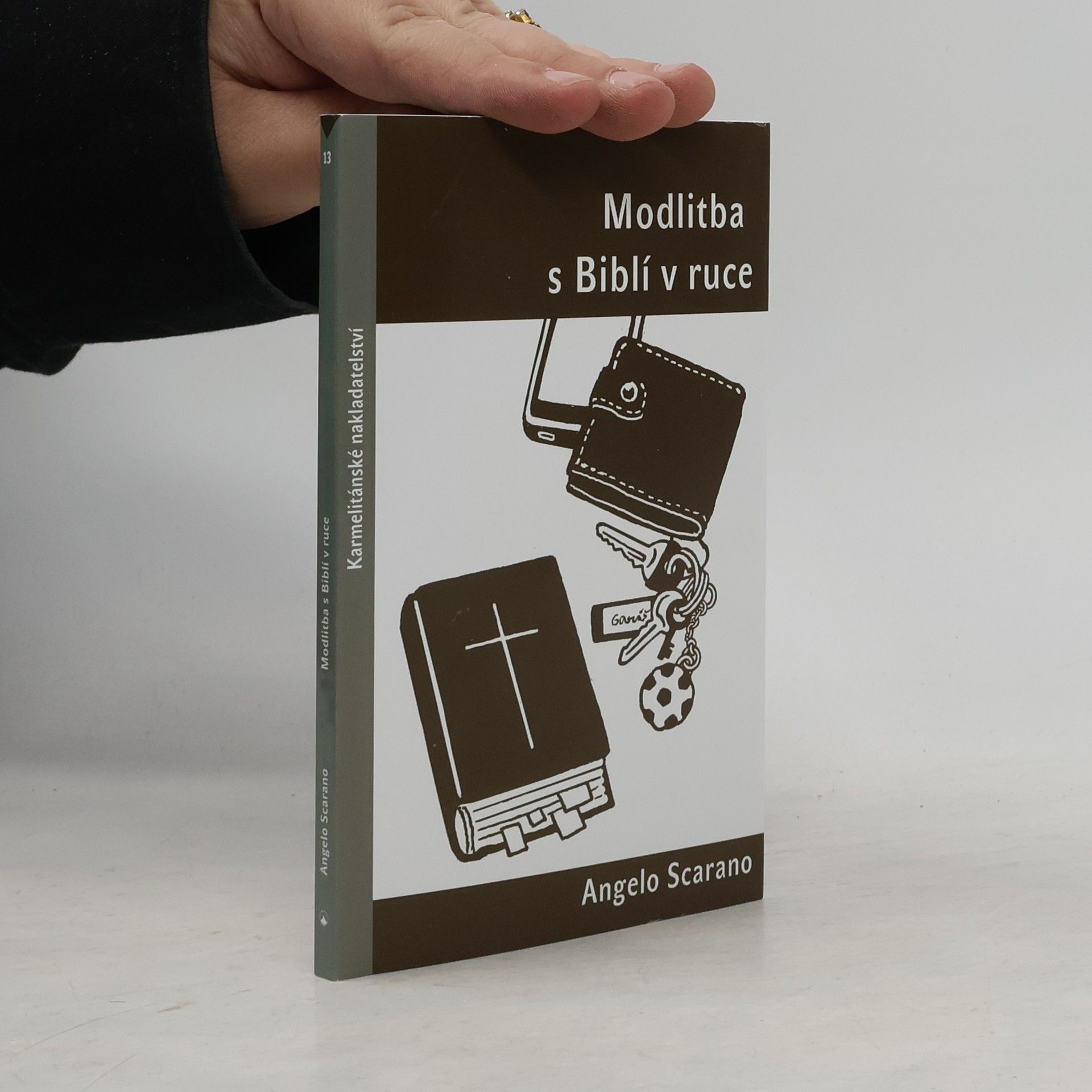 Angelo Scarano Modlitba s Biblí v ruce