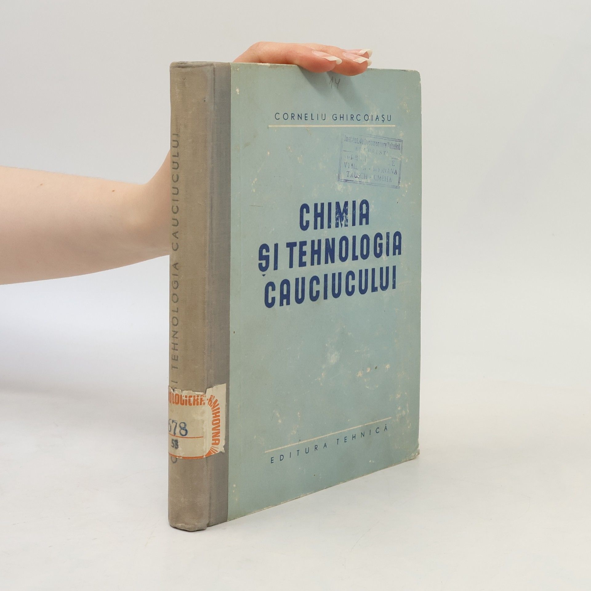 Corneliu Ghircoiașu Chimia și tehnologia cauciucului