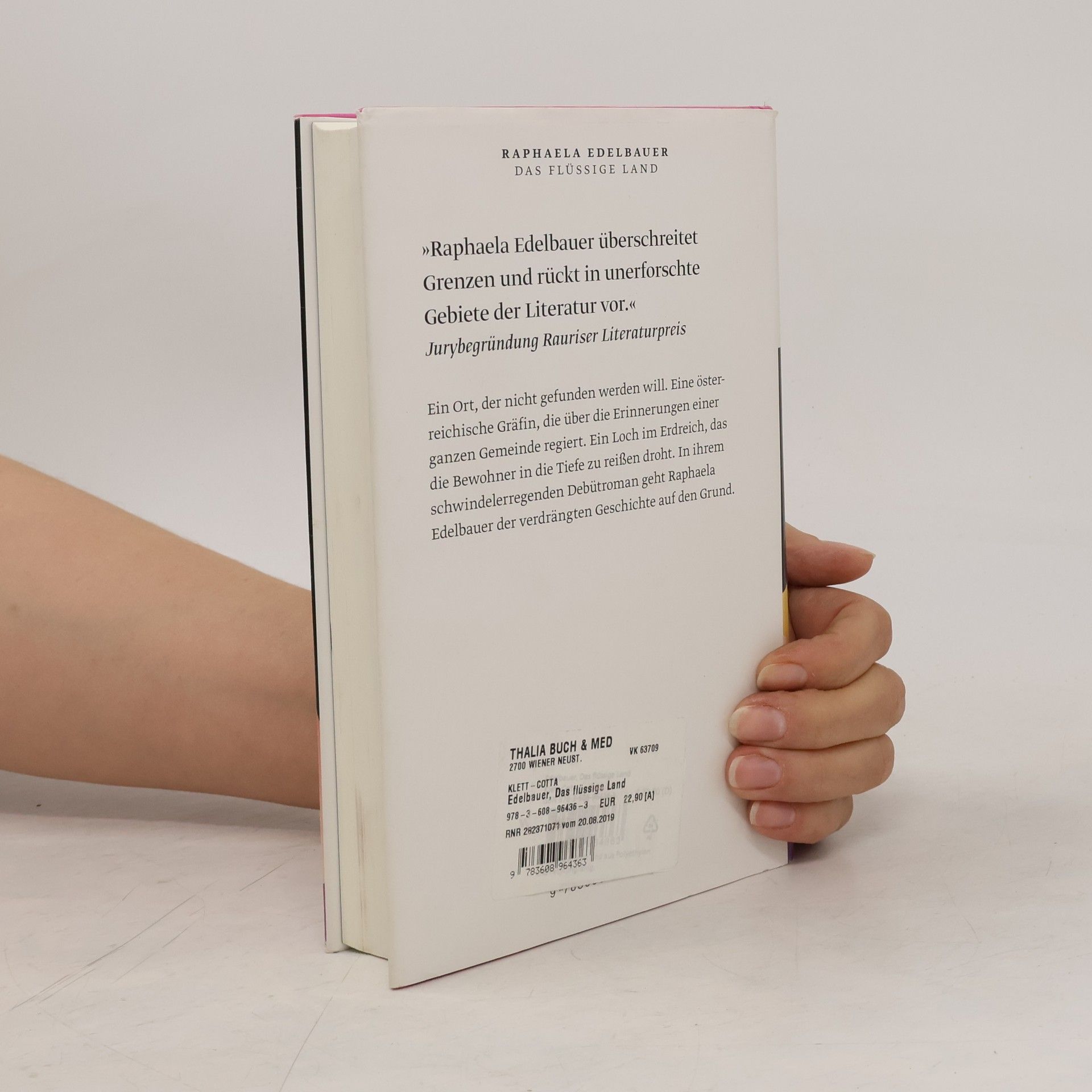 Raphaela Edelbauer Das flüssige Land