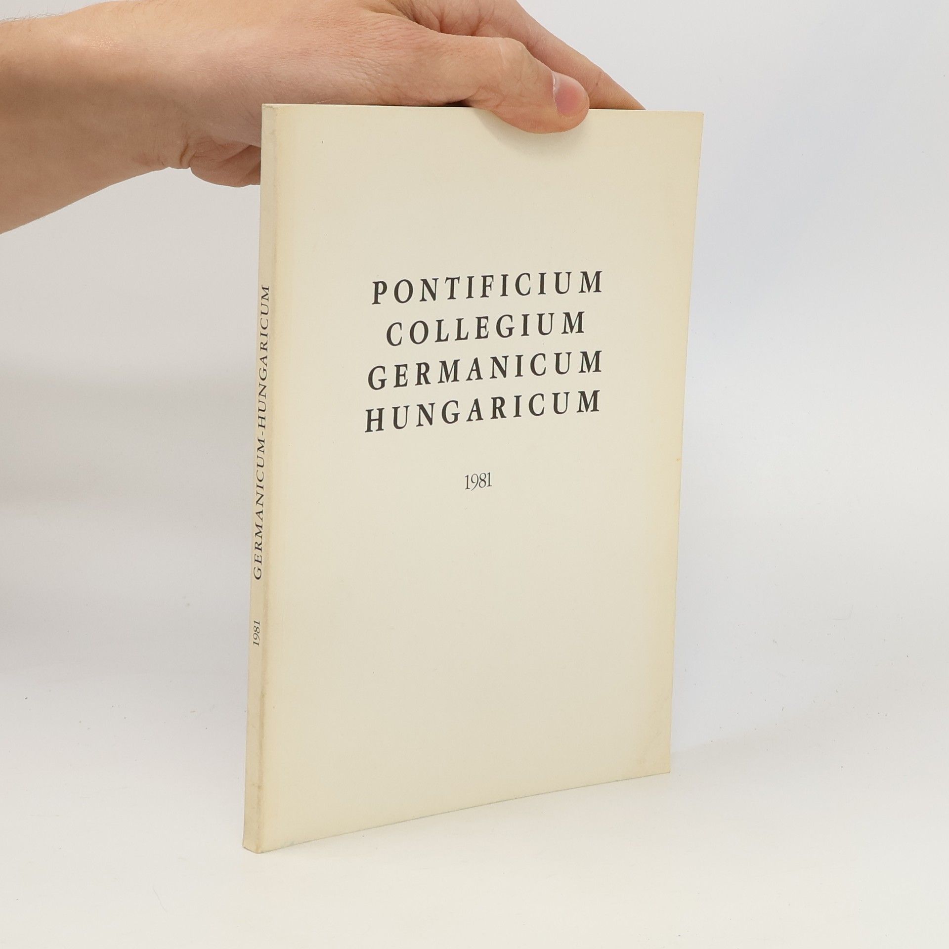 Autorenkollektiv Pontificium Collegium Germanicum et Hungaricum