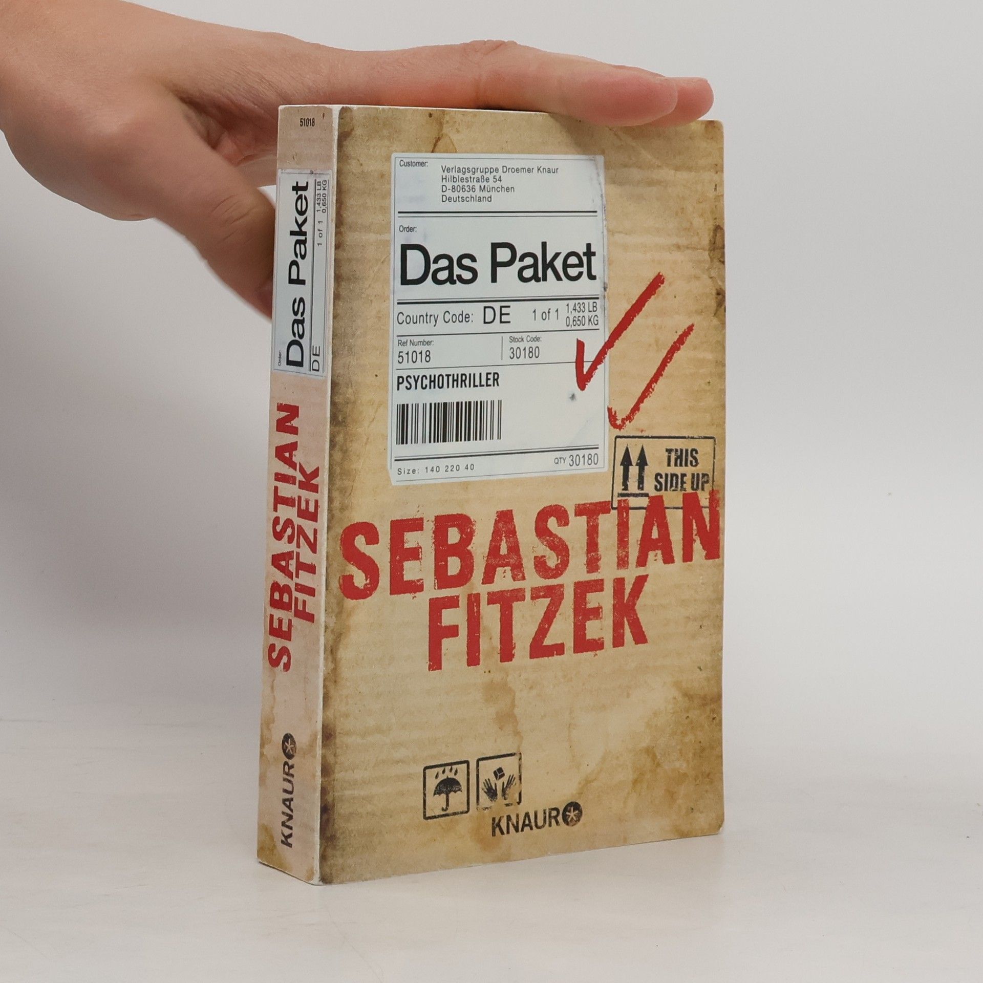 Sebastian Fitzek Das Paket