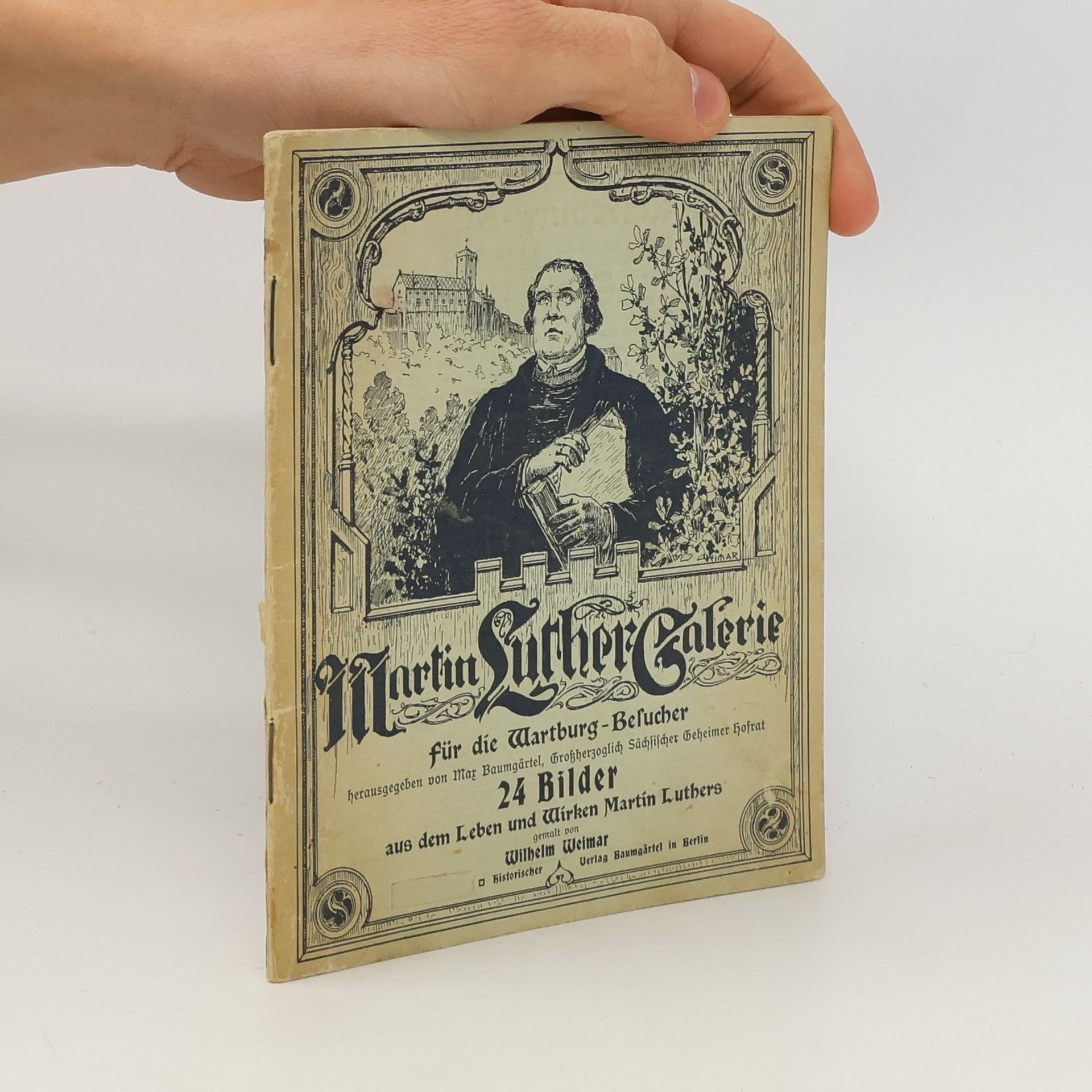 Max Baumgärtel Martin Luther Galerie für die Wartburg-Besucher