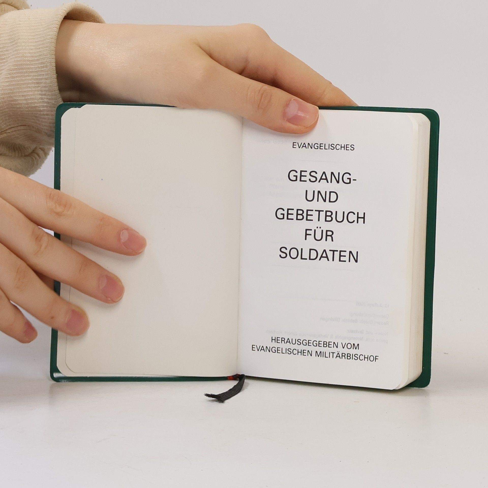 Autorenkollektiv Evangelisches Gesang und Gebetbuch für Soldaten