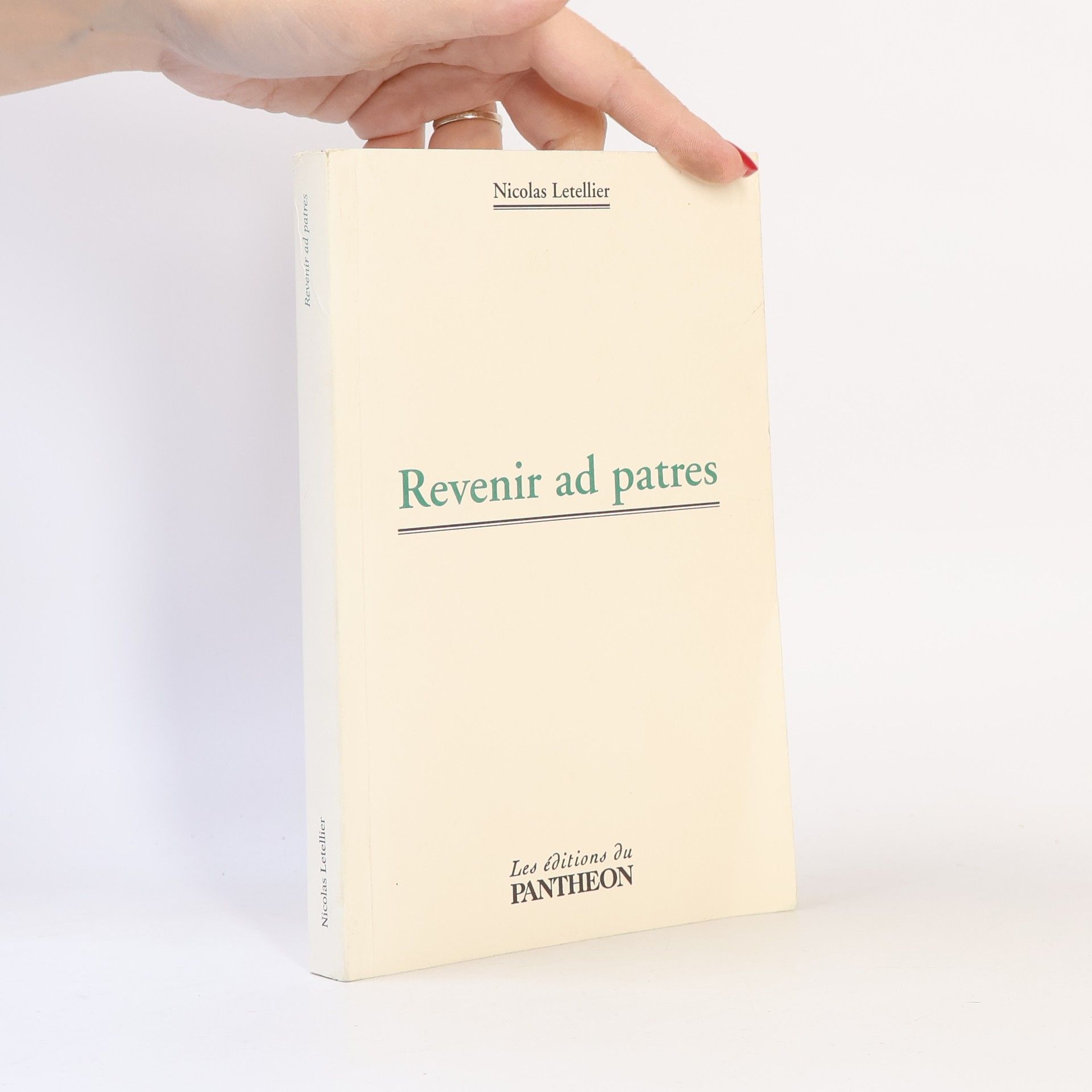 Nicolas Letellier Revenir ad patres