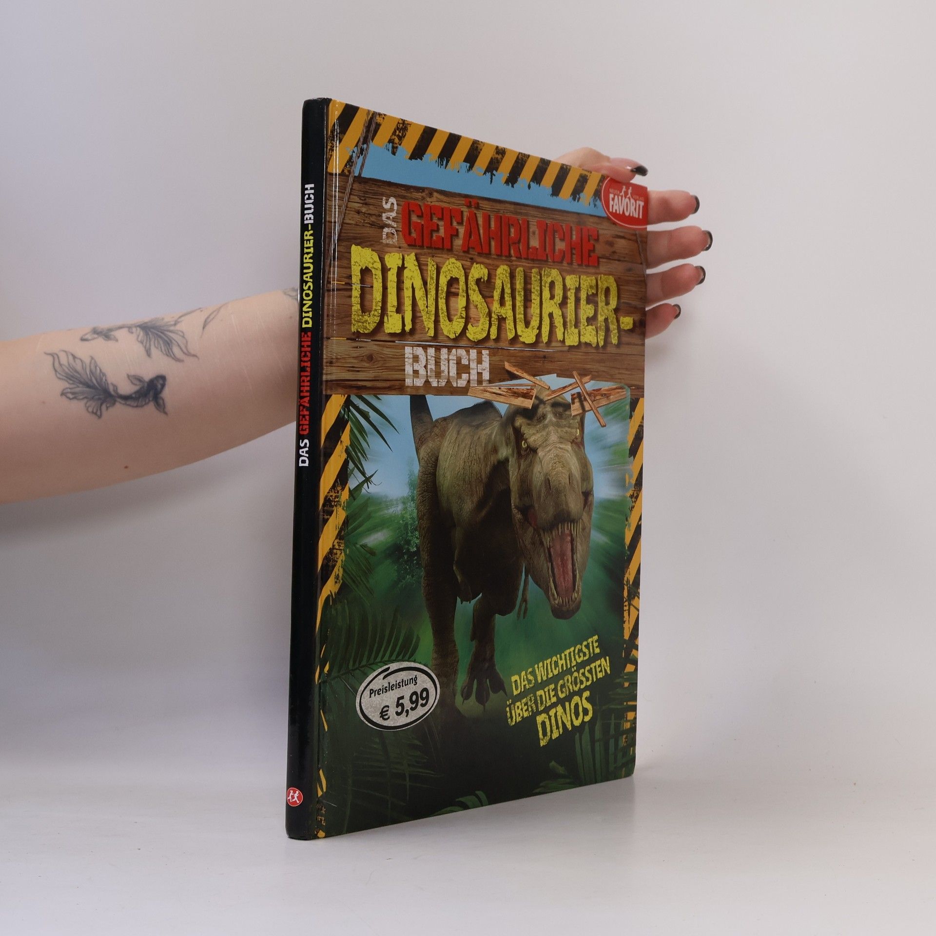 Das gefährliche Dinosaurier-Buch