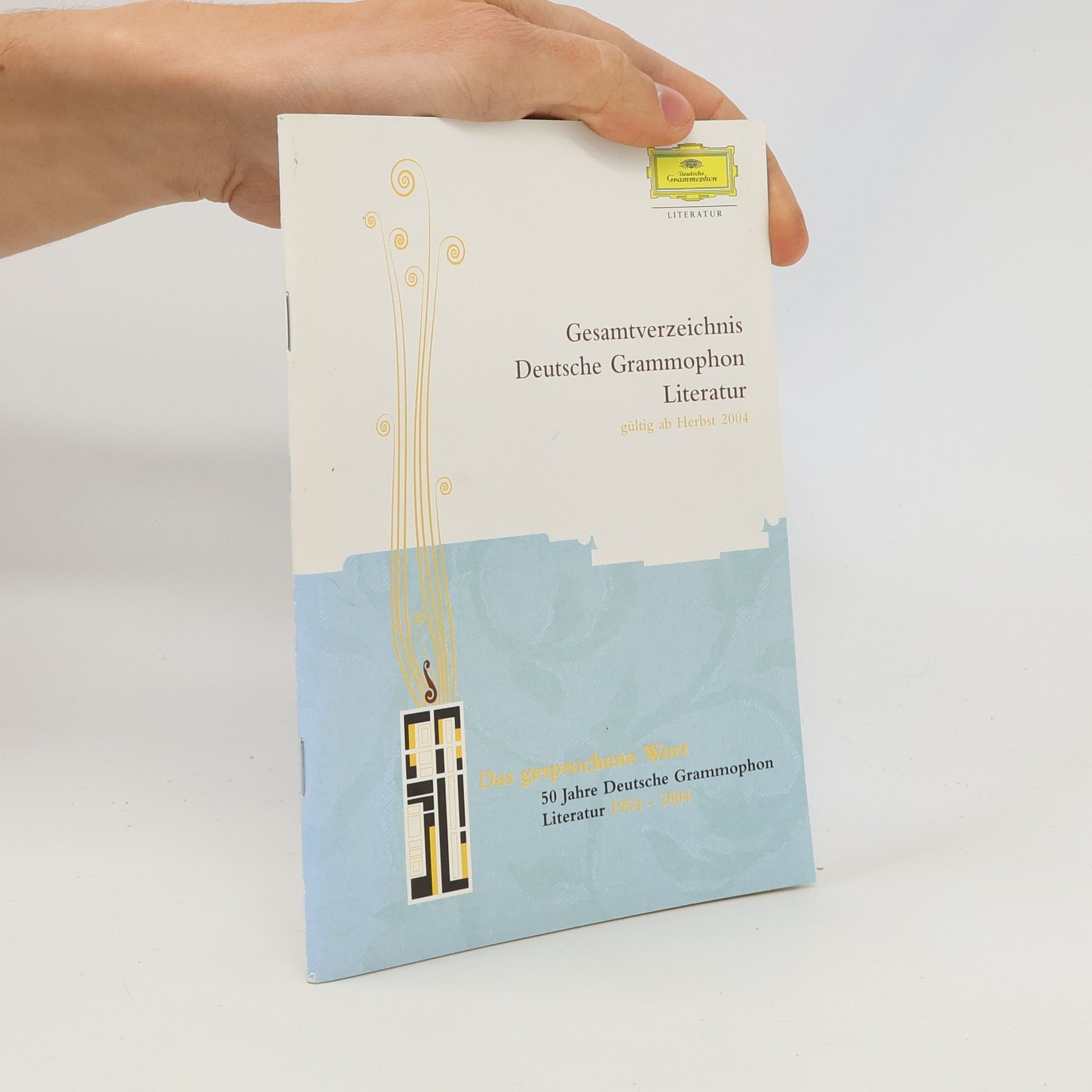 Various authors Gesamtverzeichnis Deutsche Grammophon Literatur