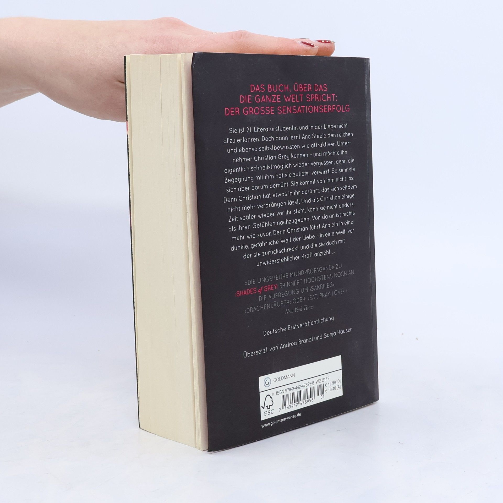 E. L. James Shades of Grey. Geheimes Verlangen