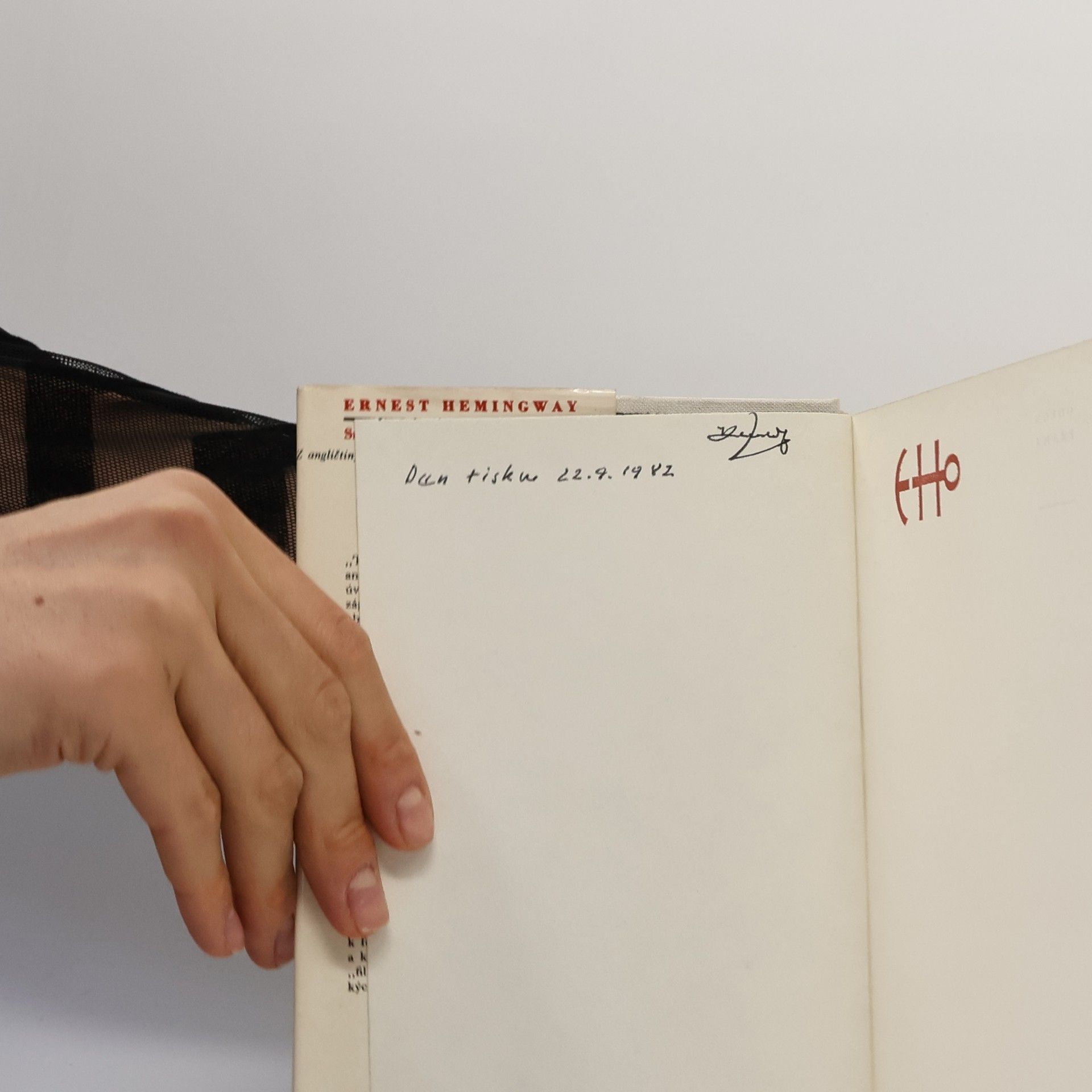 Ernest Hemingway Smrt odpoledne