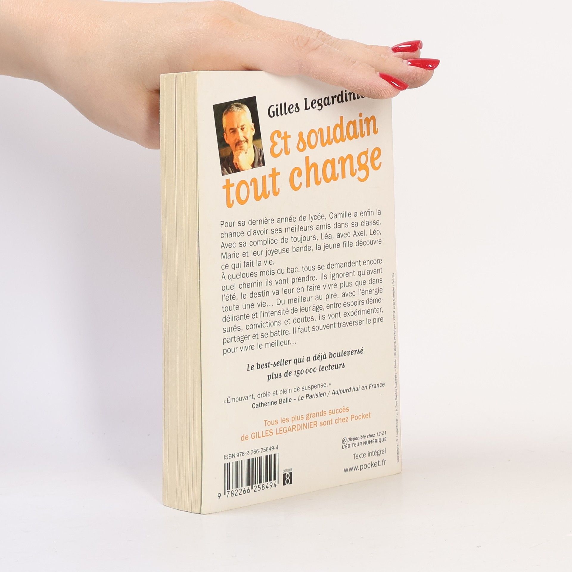 Gilles Legardinier Et soudain, tout change