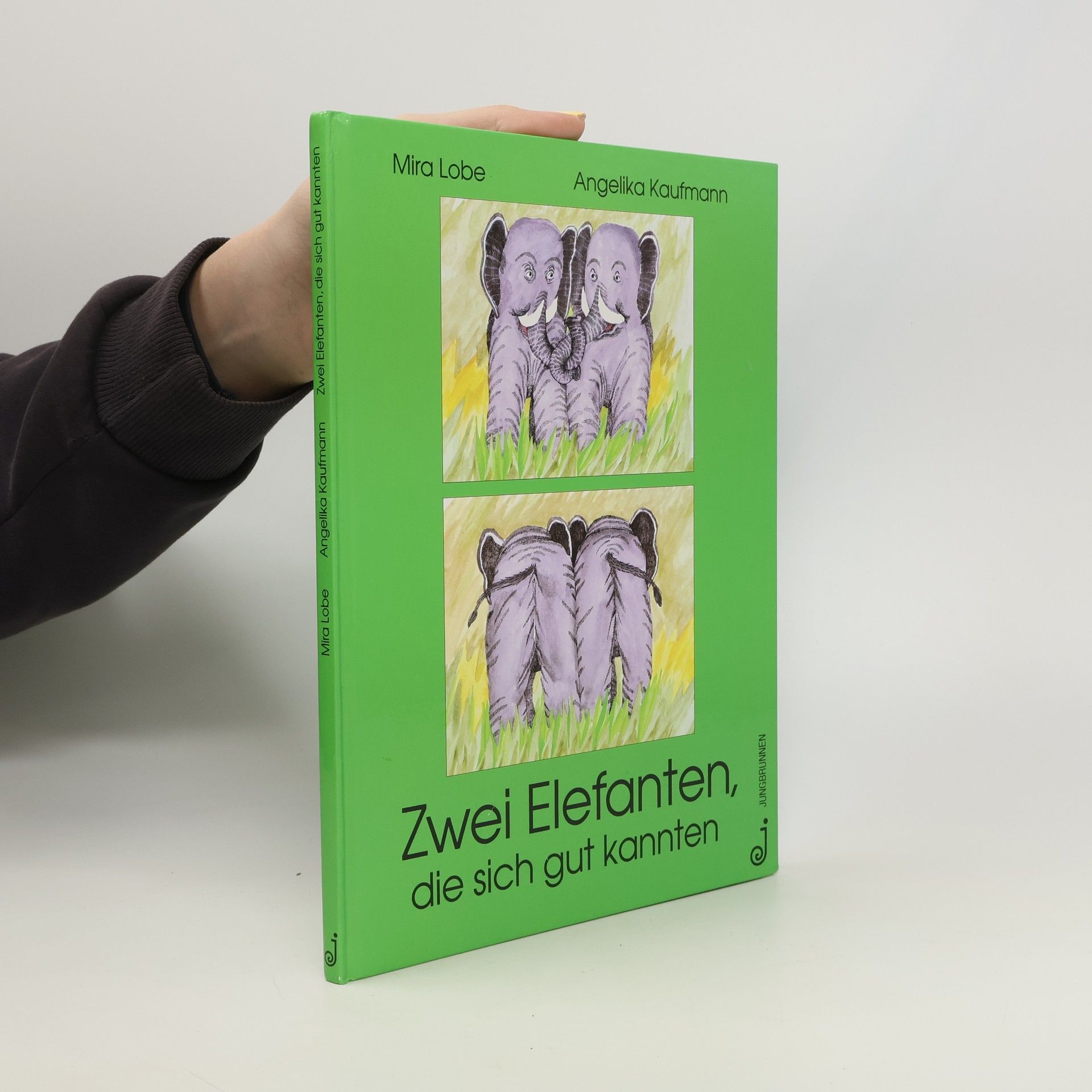 Zwei Elefanten, die Sich Gut Kannten
