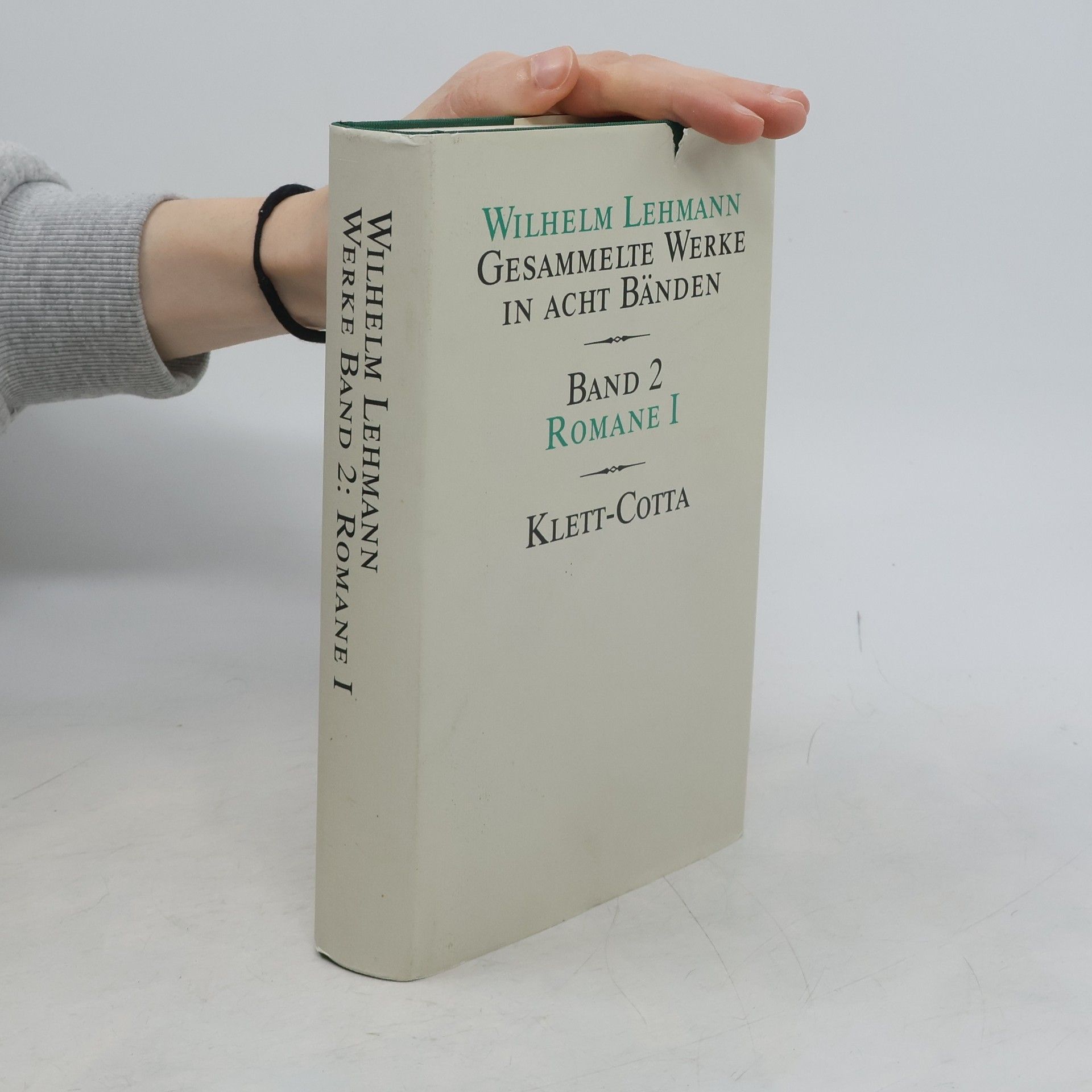 Wilhelm Lehmann Gesammelte Werke in acht Bänden 2/1