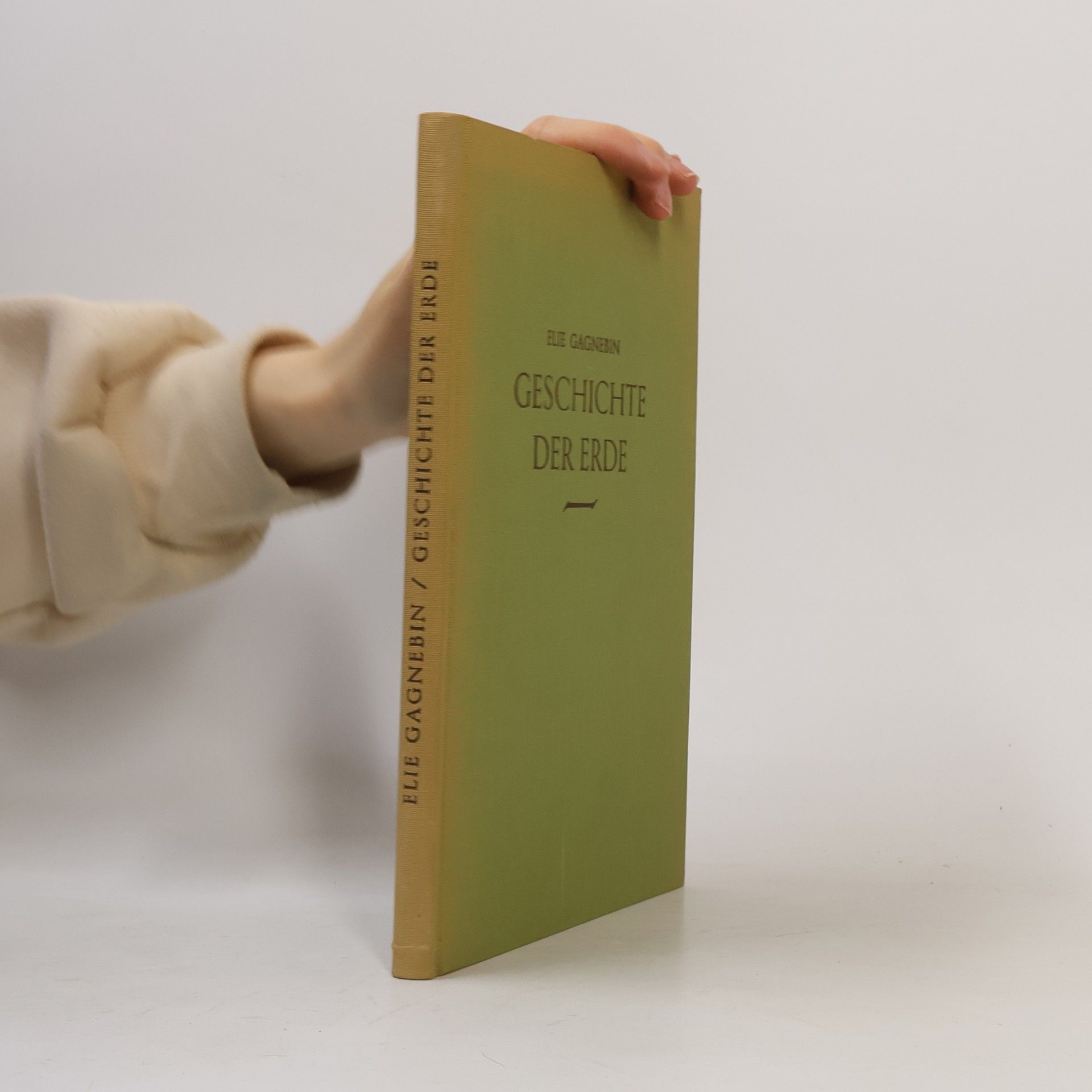 Elie Gagnebin Geschichte der Erde