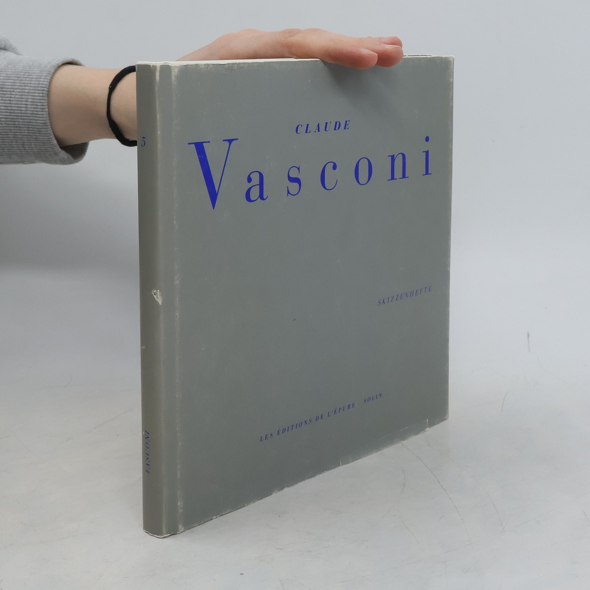 Claude Vasconi Skizzenhefte