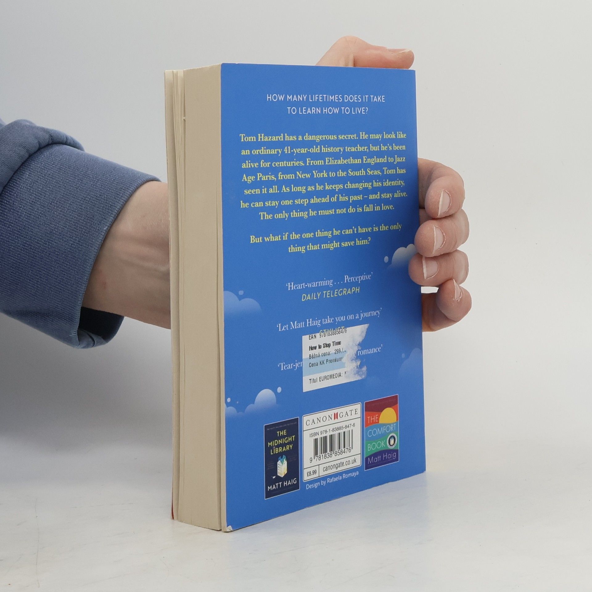 Matt Haig How to stop time