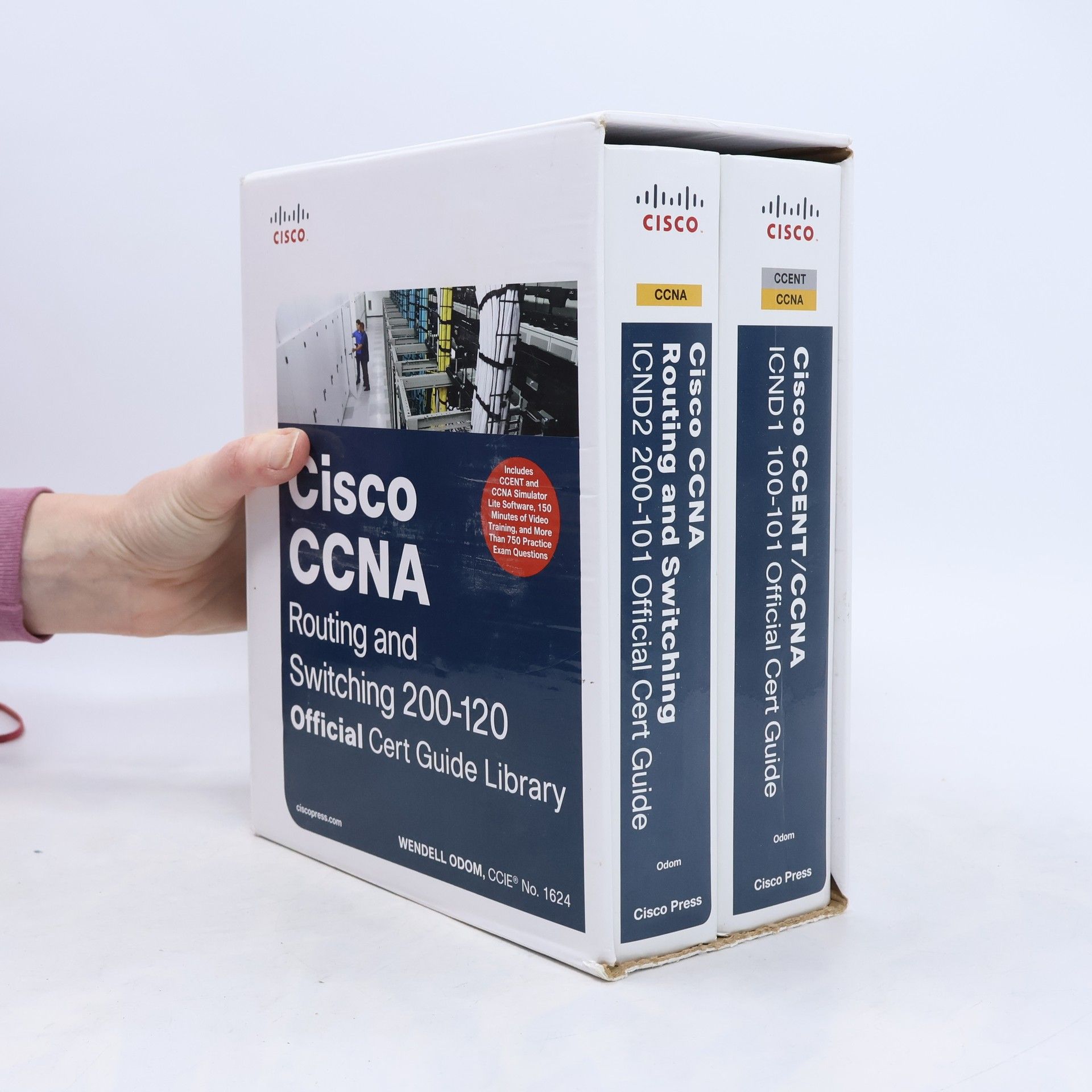 Wendell Odom CCNA Routing and Switching 200-120 Official Cert Guide Library & CCENT/CCNA ICND1 100-101 Official Cert Guide