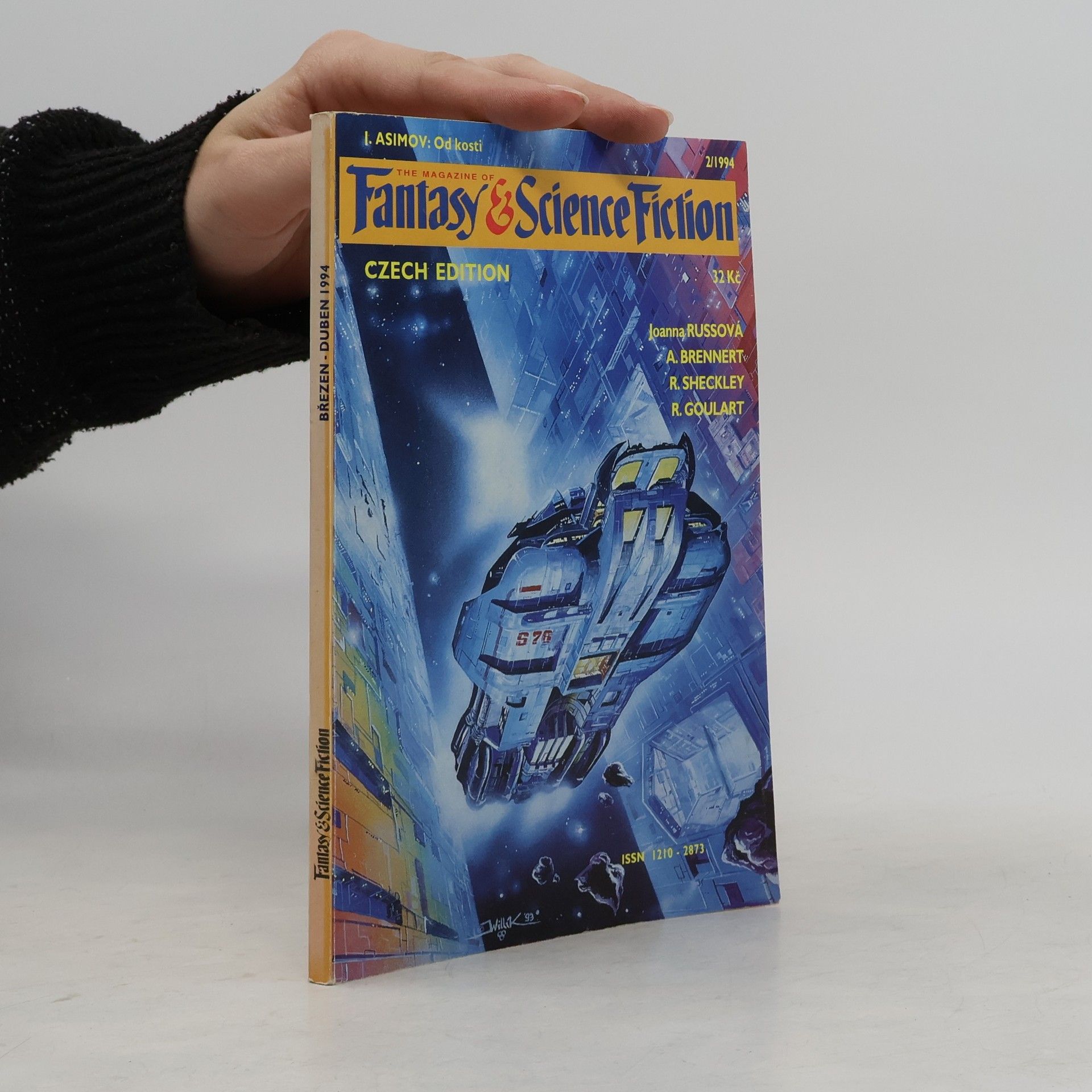 Isaac Asimov The magazine of Fantasy and Science Fiction 2/1994